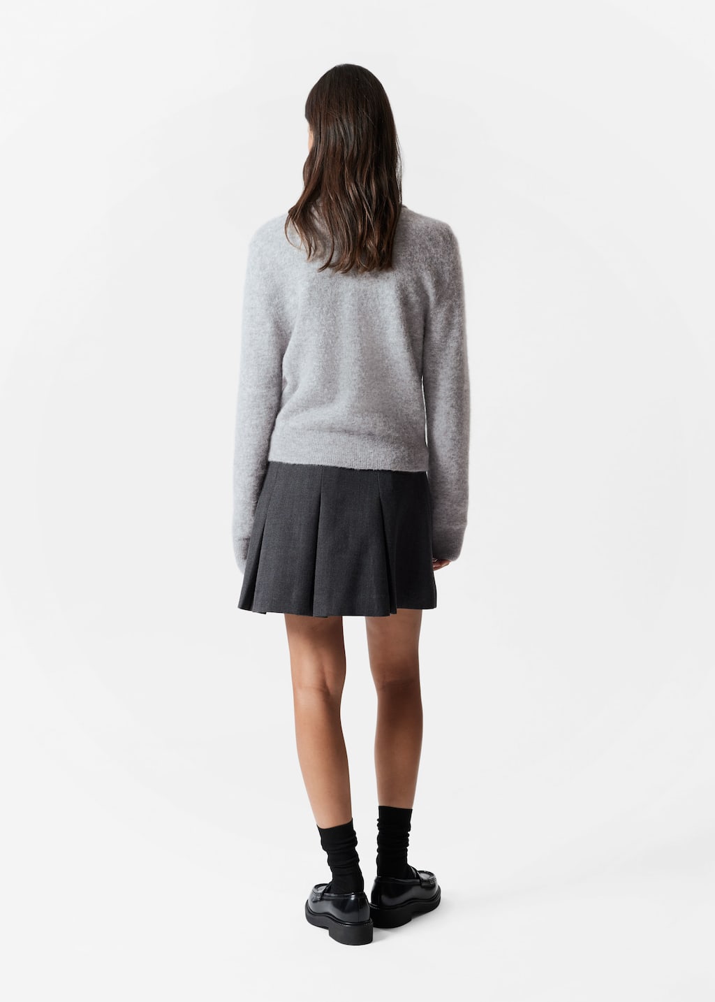 Collared Knit Cardigan