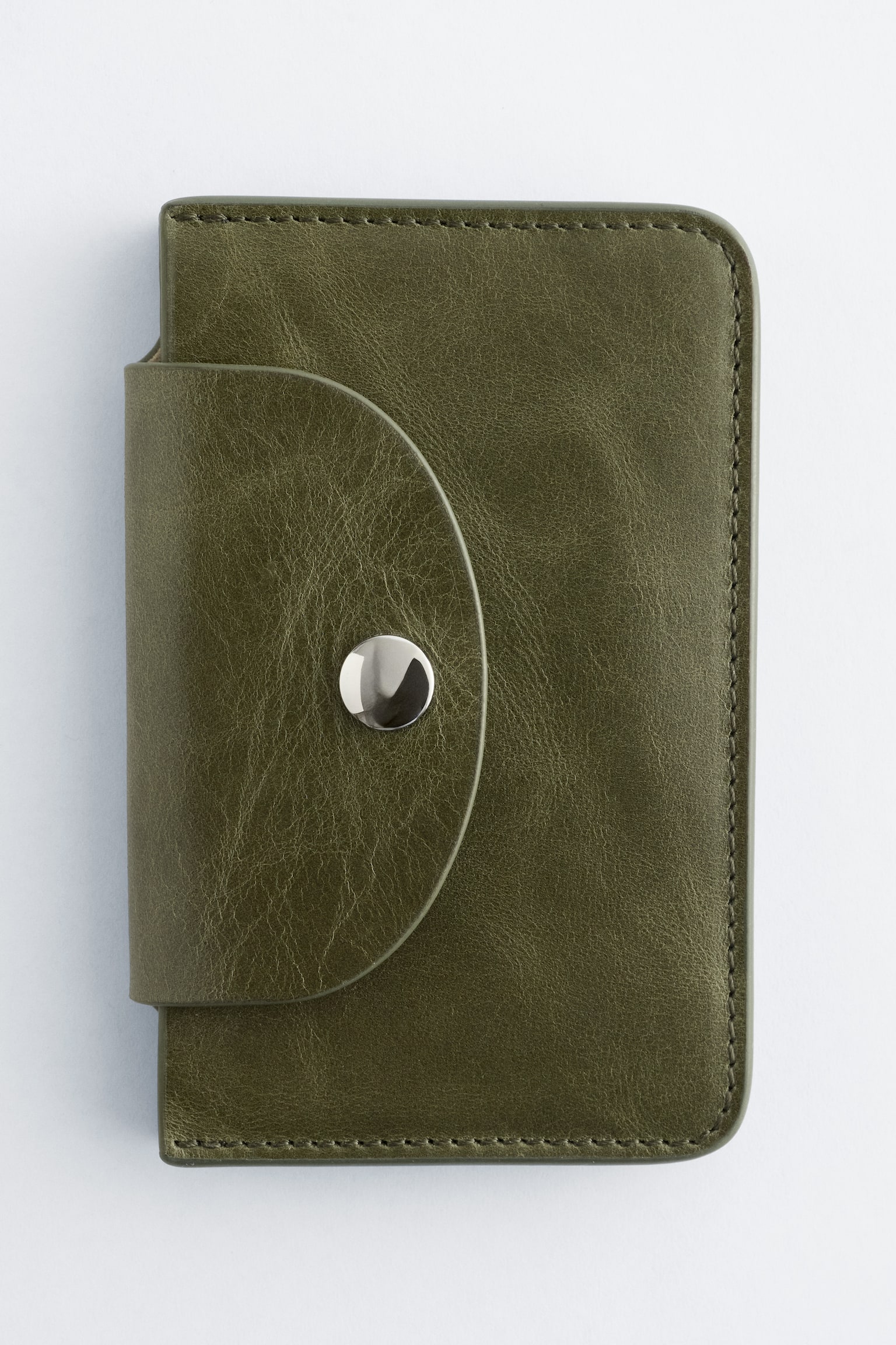 Porta-cartões pequeno - Verde caqui/Creme/Castanho/Bege escuro/Rosa claro - 3