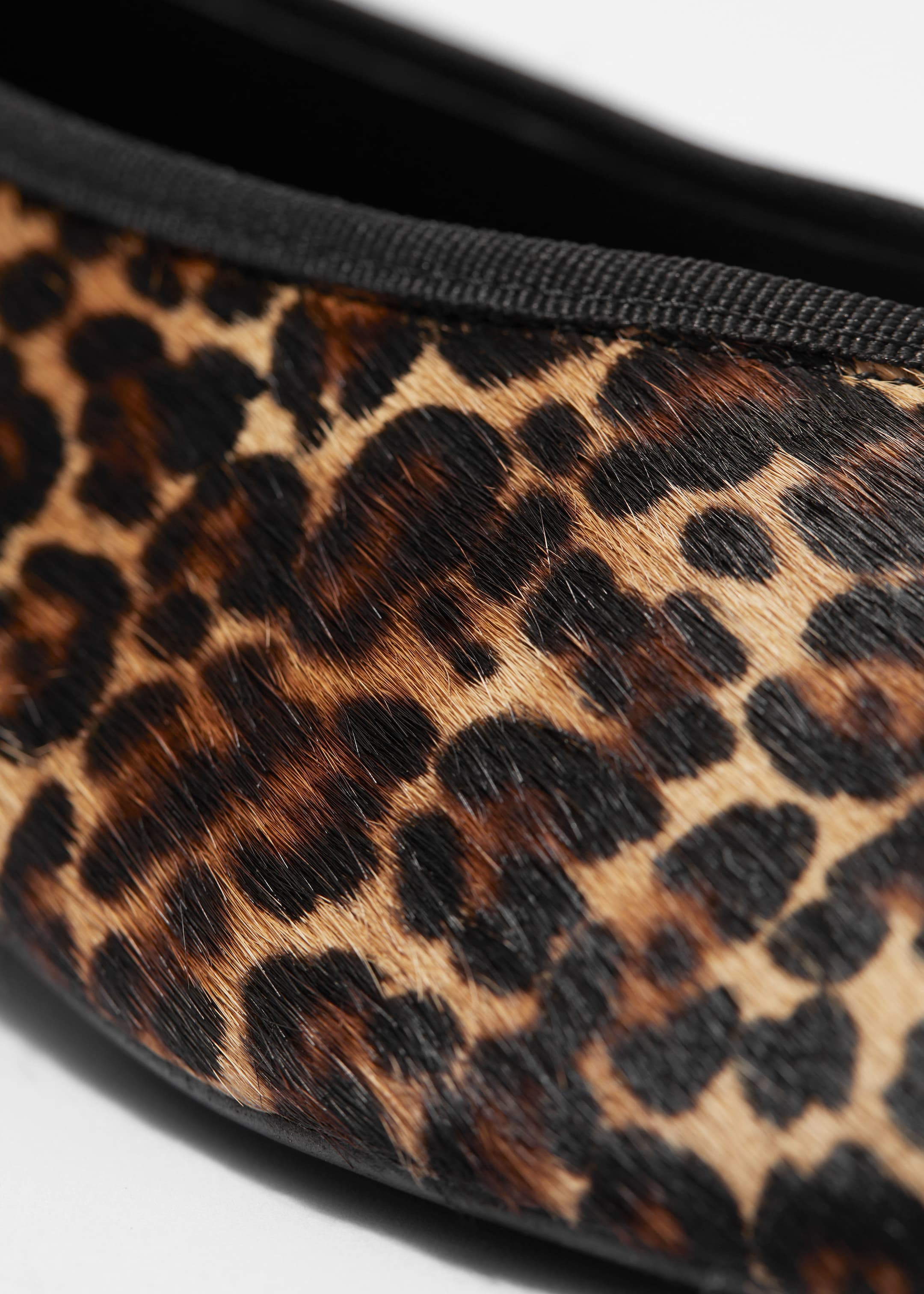 View larger image: Almond-Toe Ballerina Flats - Leopard - Ladies | H&M GB 4