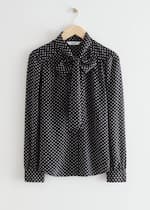Black Polka Dots