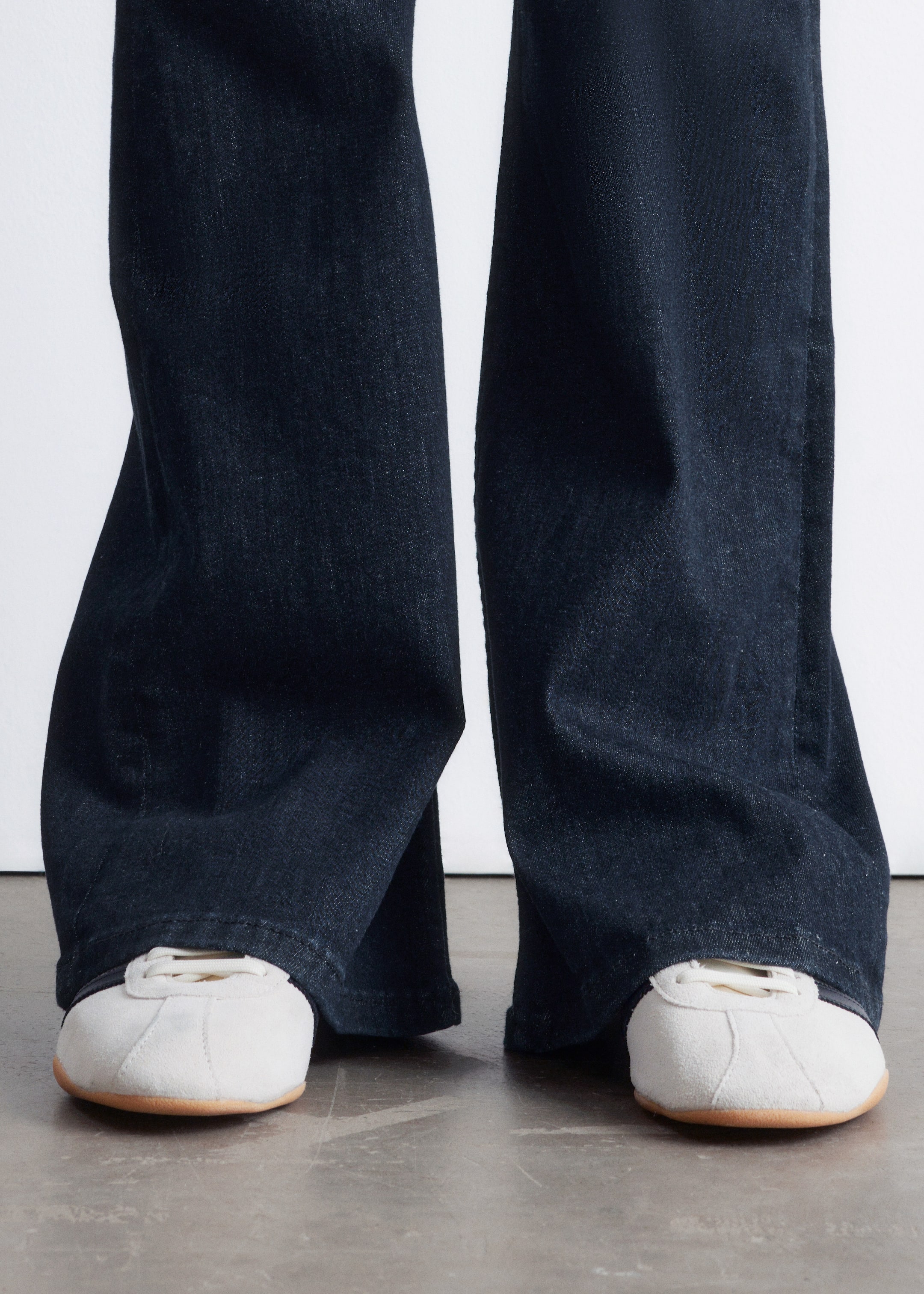 Ingrandisci l'immagine: Slim Low-Rise Bootcut Jeans - Dark Blue - DONNA | H&M CH 2