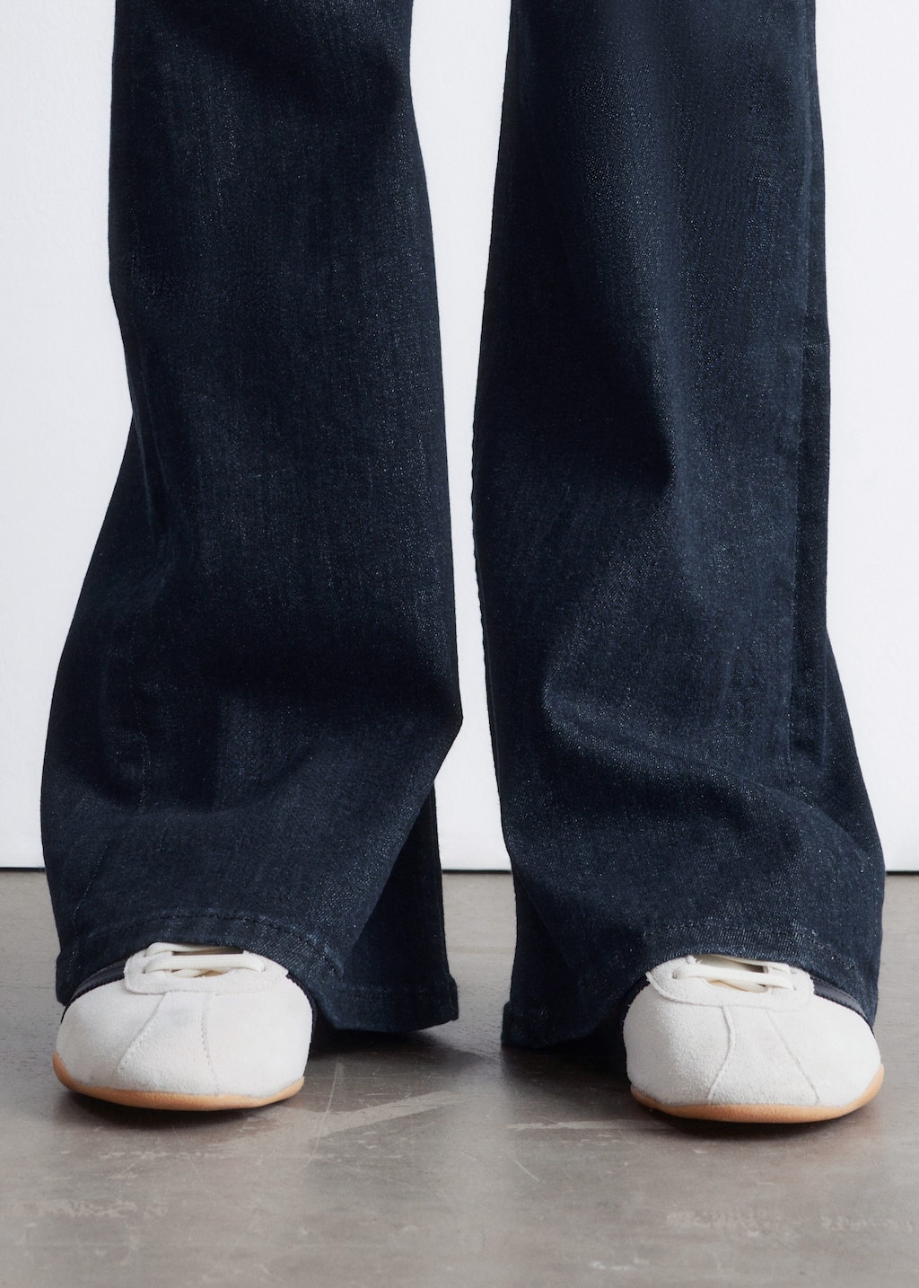 Image of Slim Low-Rise Bootcut Jeans