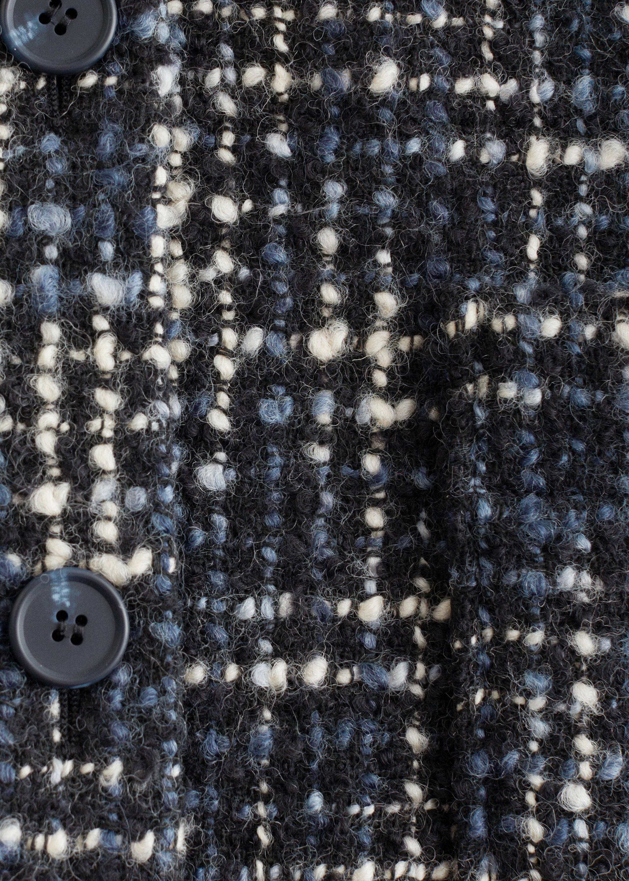 Agrandir l'image: Veste courte en laine - Noir/bleu - FEMME | H&M CH 8