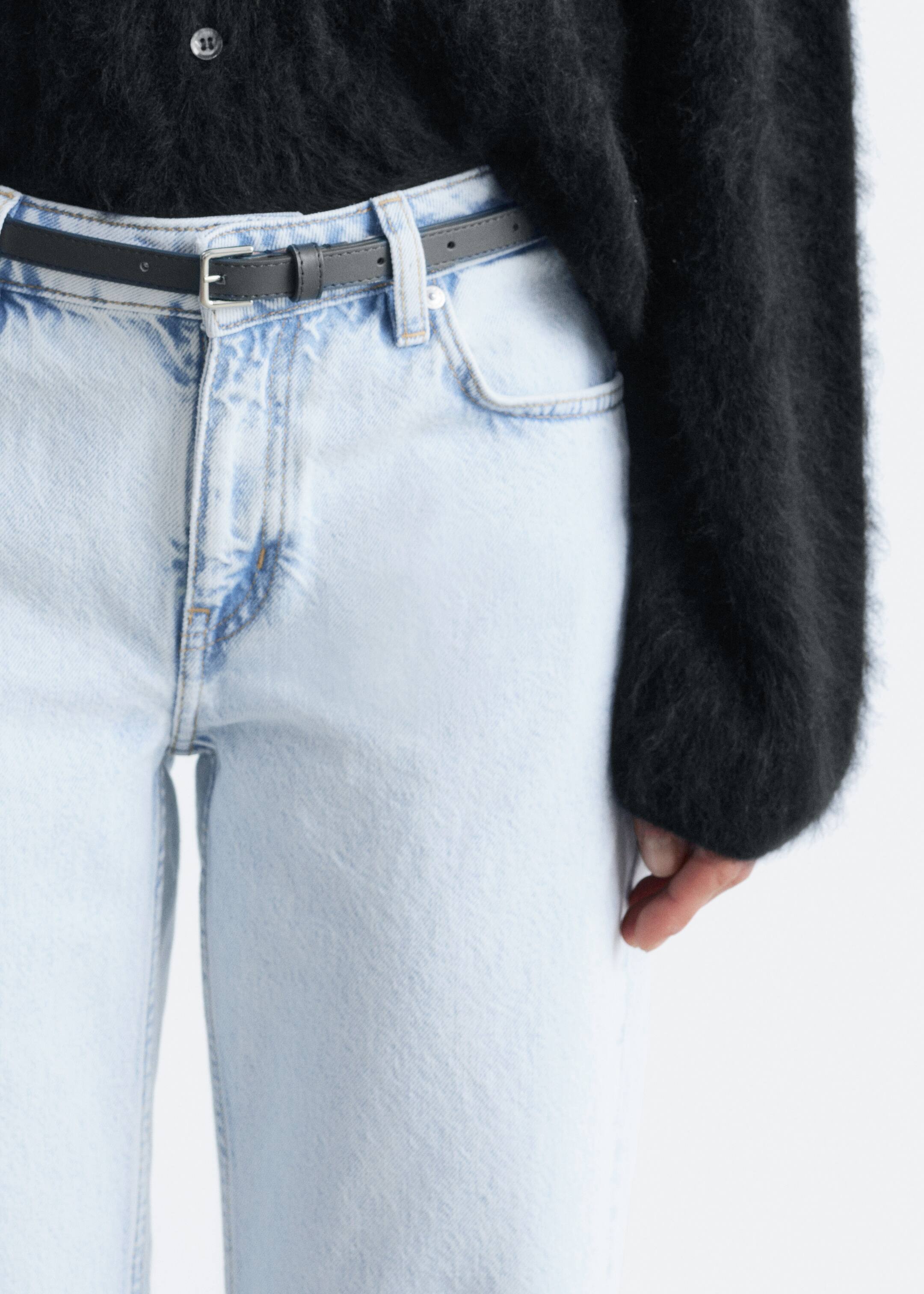 Grotere afbeelding bekijken: Jeans met rechte pijpen - Lichtblauw - DAMES | H&M BE 3