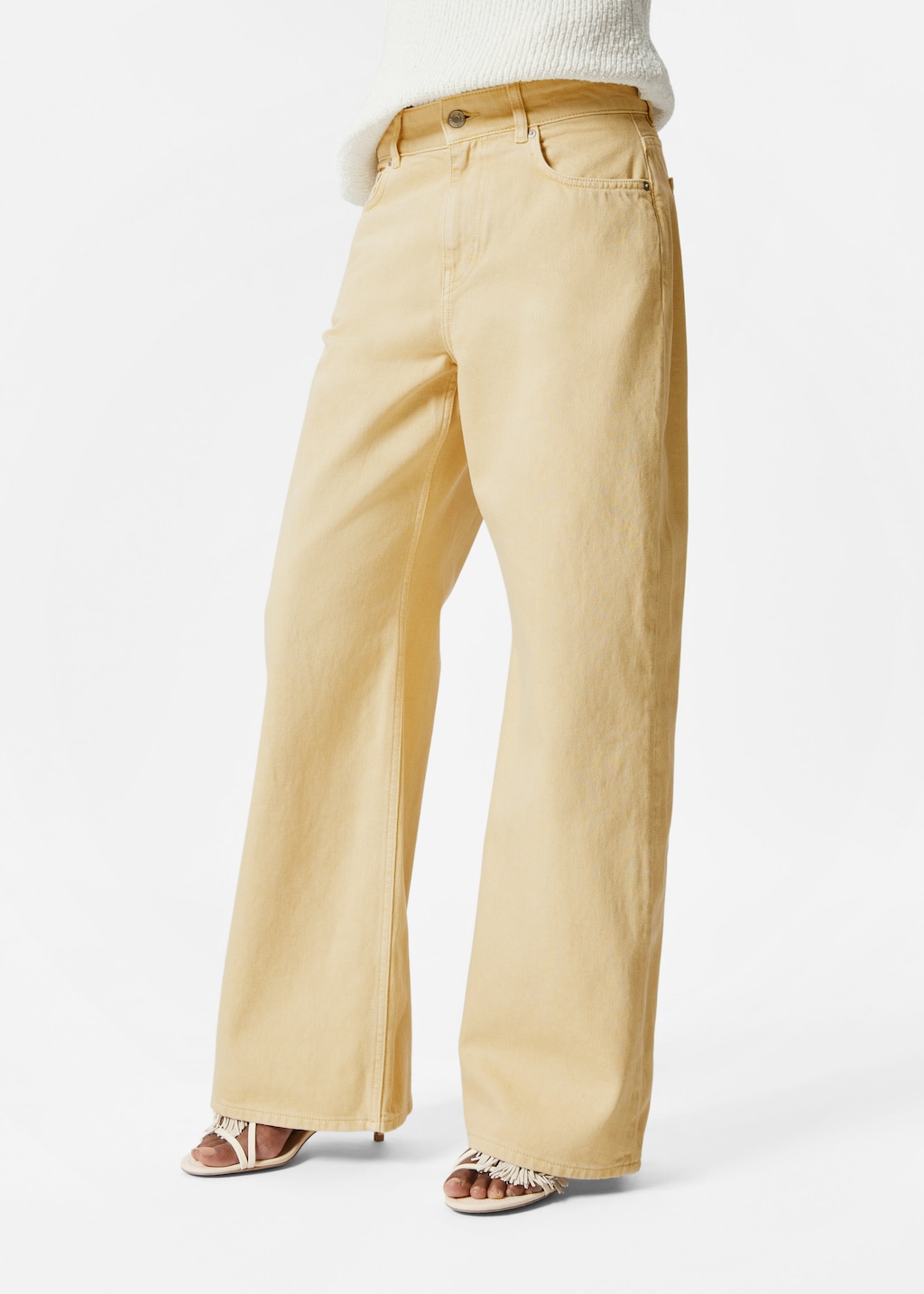 Image of Relaxed Wide-Leg Jeans