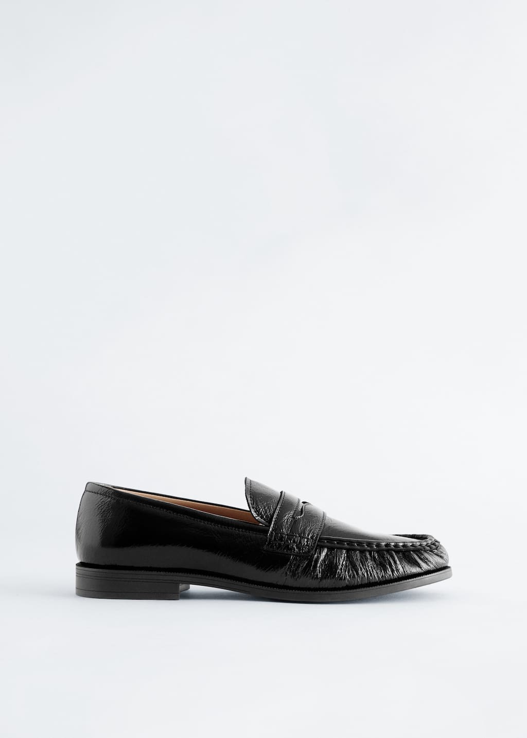 Image of Loafers i läder