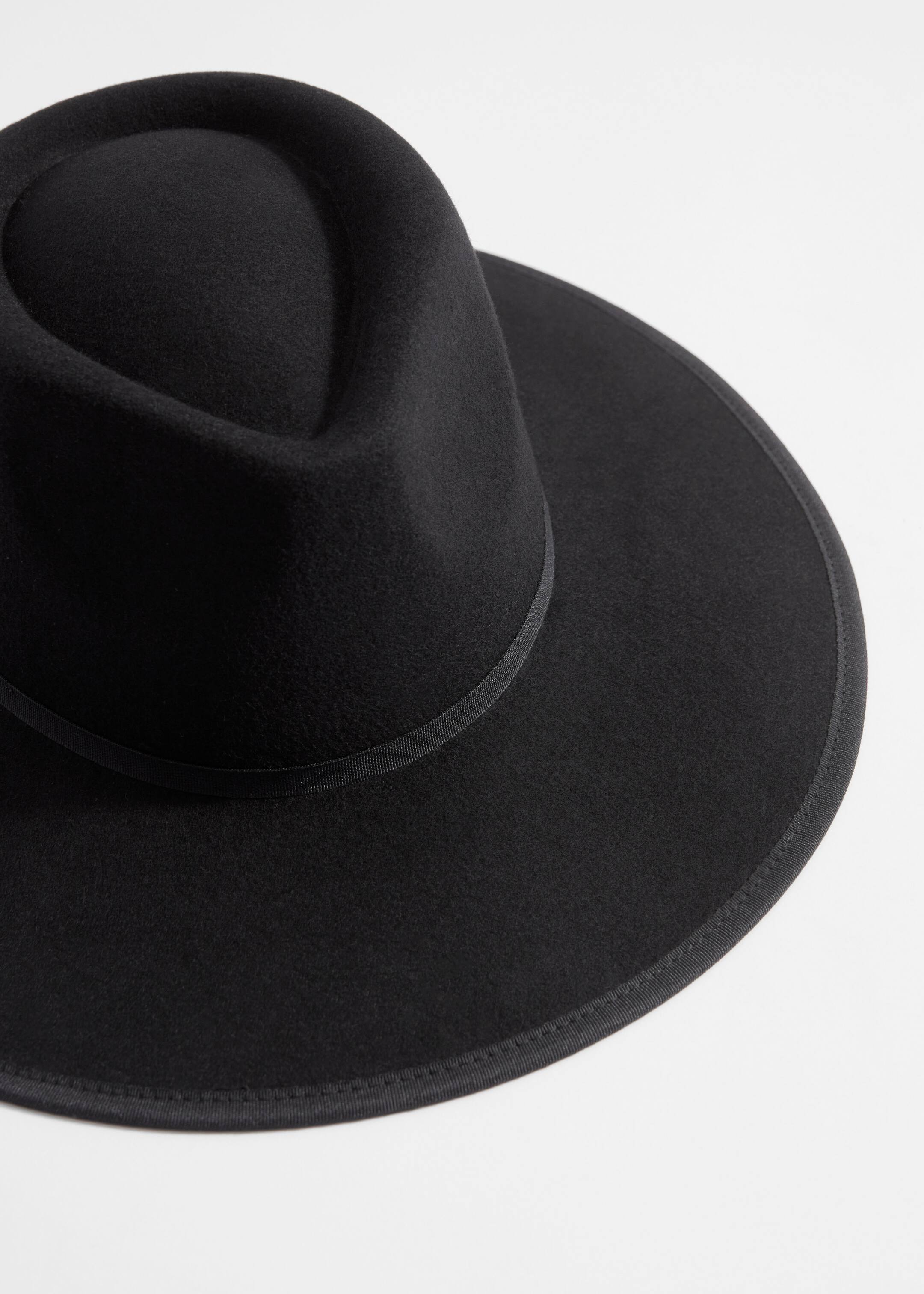 Vis større bilde: Fedora-filthatt - Svart - DAME | H&M NO 2
