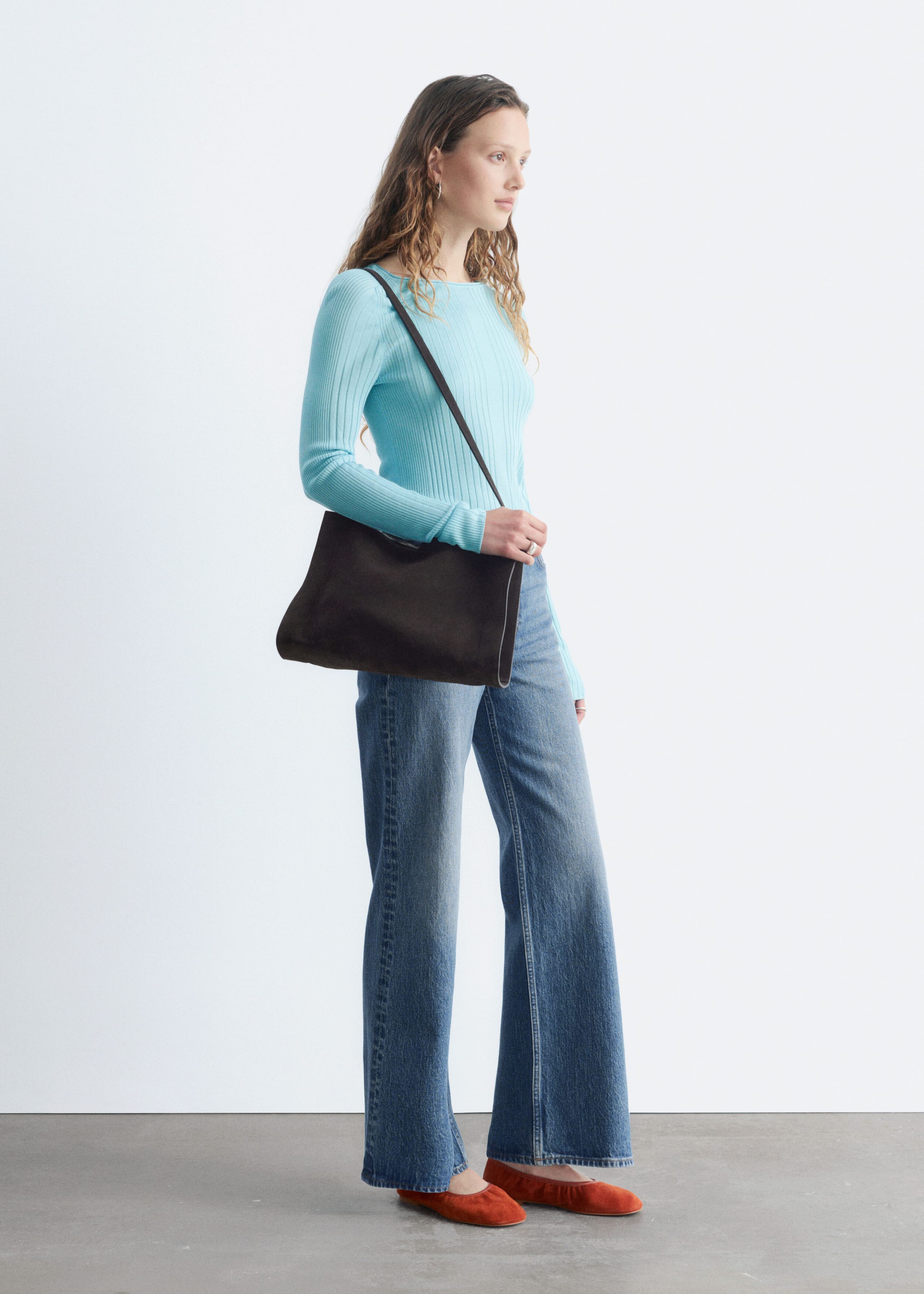 Ribbed Top - Yellow - Lookbook