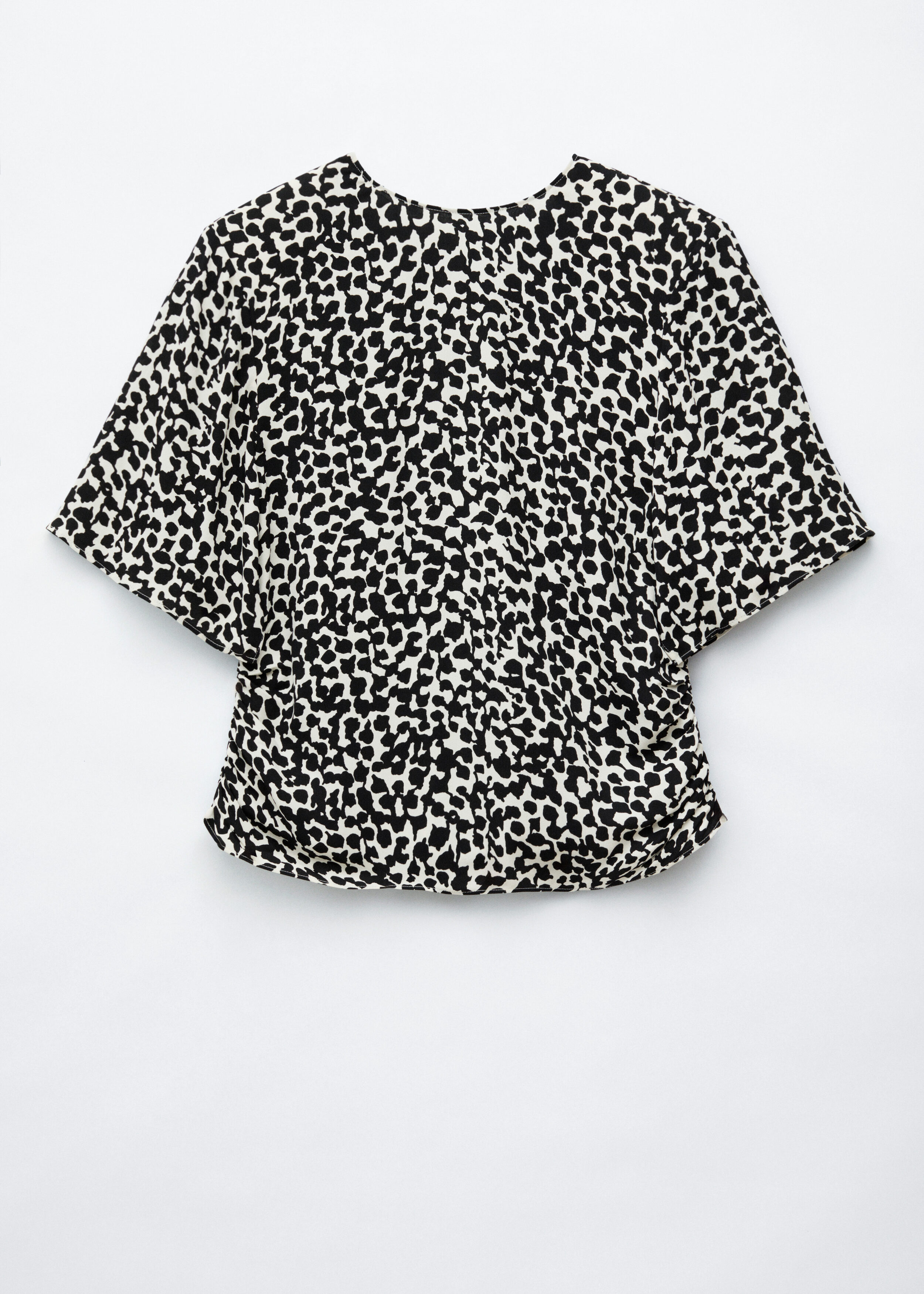 Gathered Crepe Blouse - Beige - Blouses | & Other Stories US