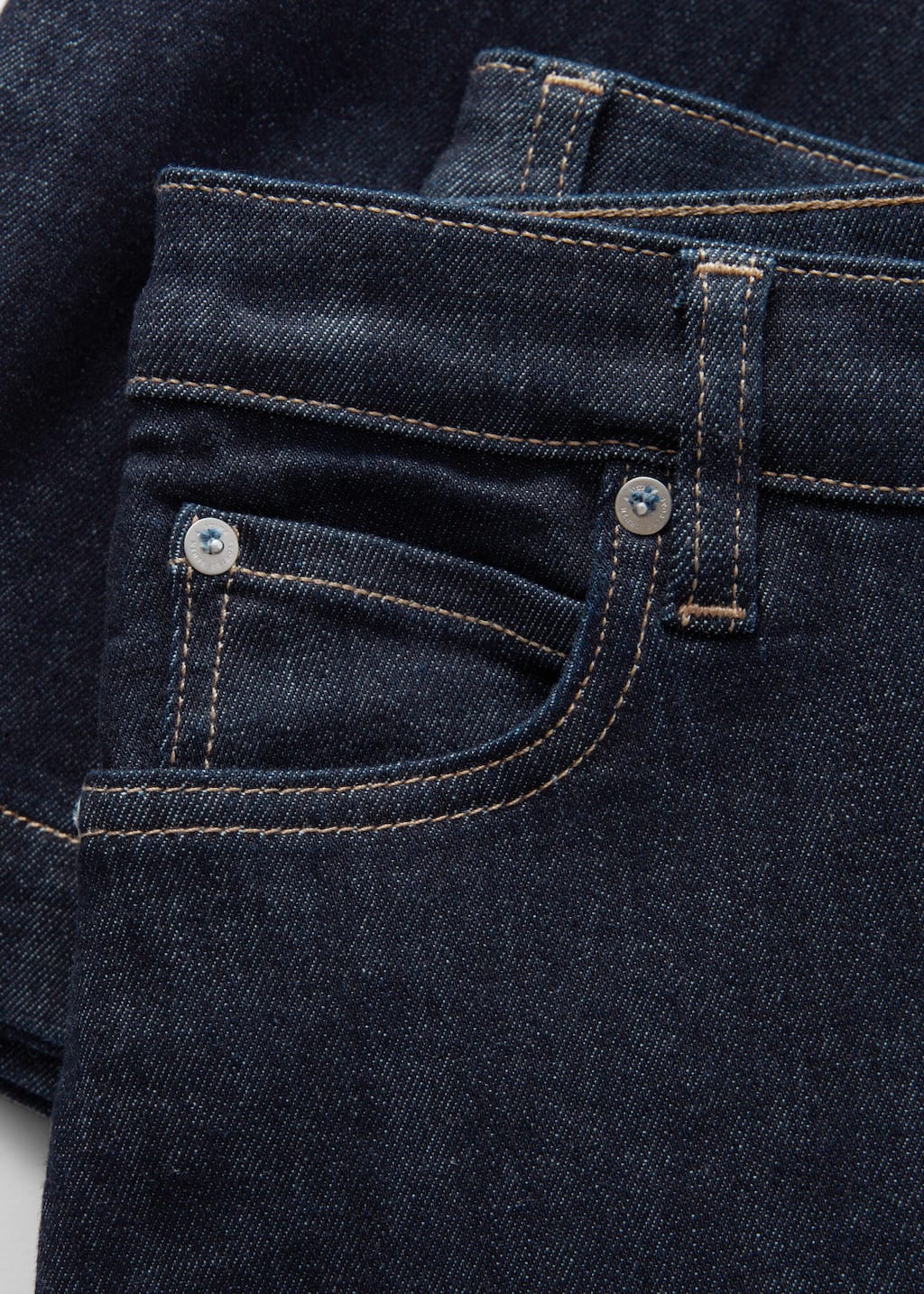 Image of Wide Press-Crease Jeans