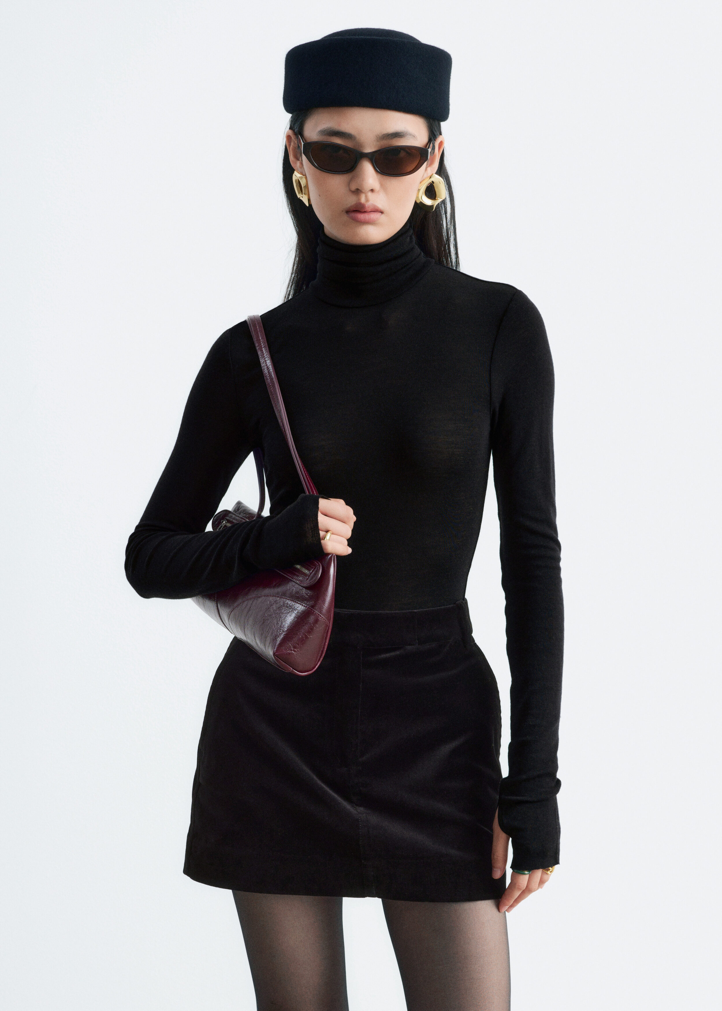 Wool Turtleneck Top by & Other Stories