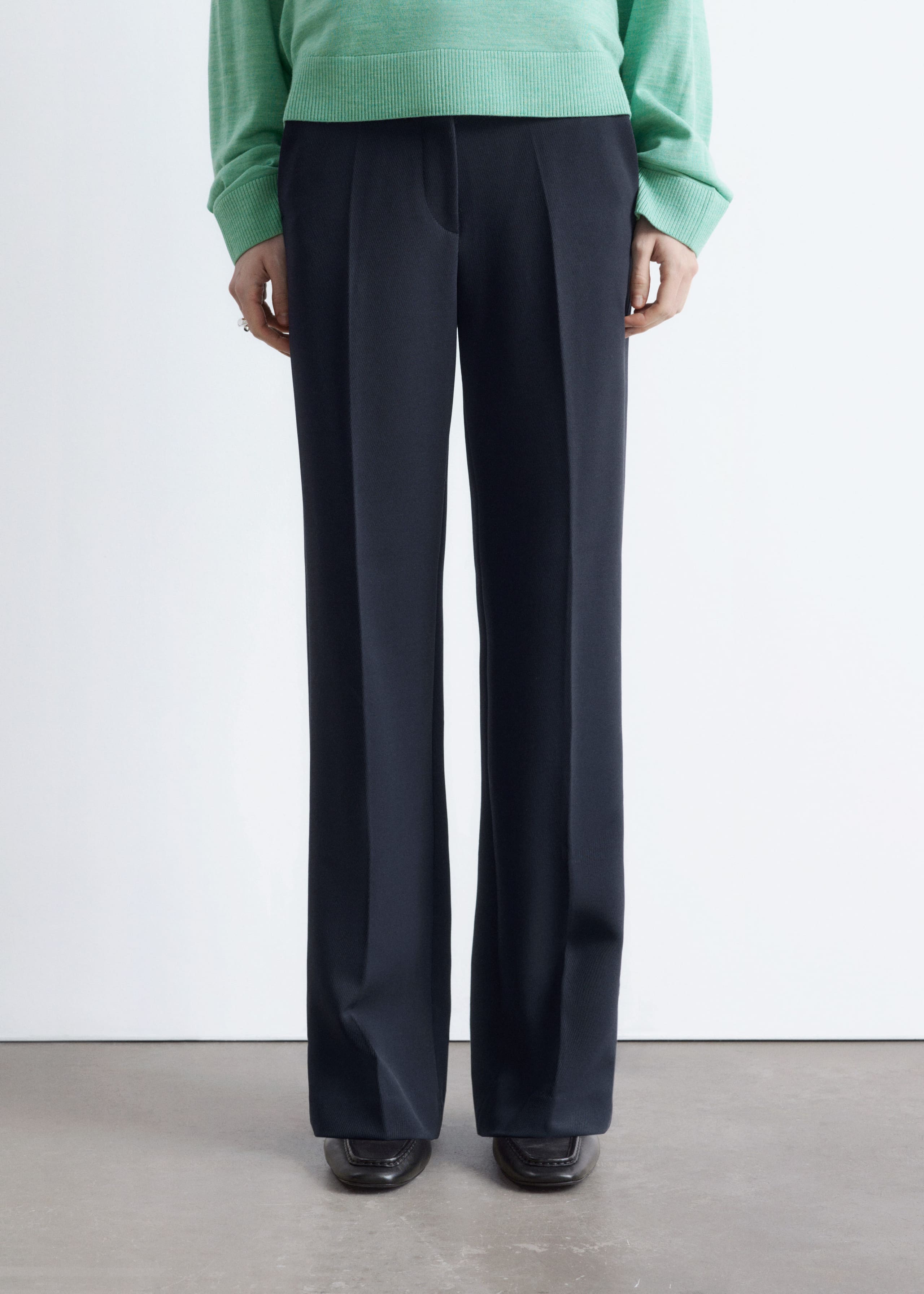 Image of Press-Crease Trousers