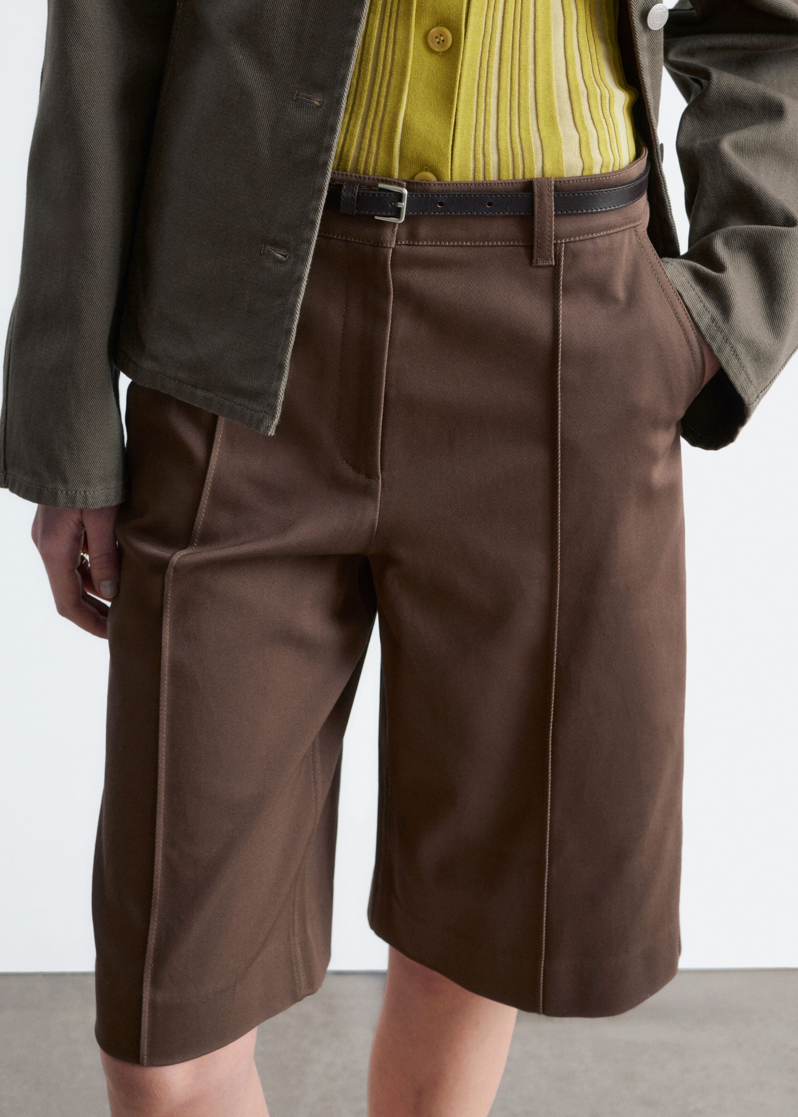 Image of Tailored Bermuda Shorts