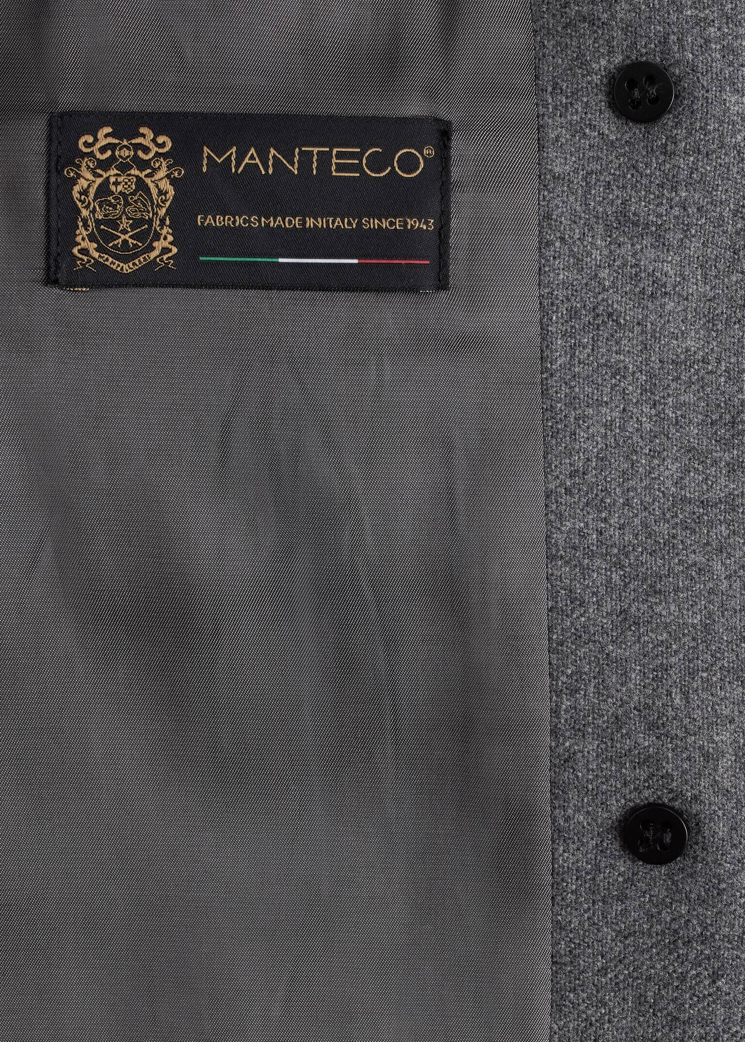 Long Wool Coat - Meleerattu harmaa/Musta - 10