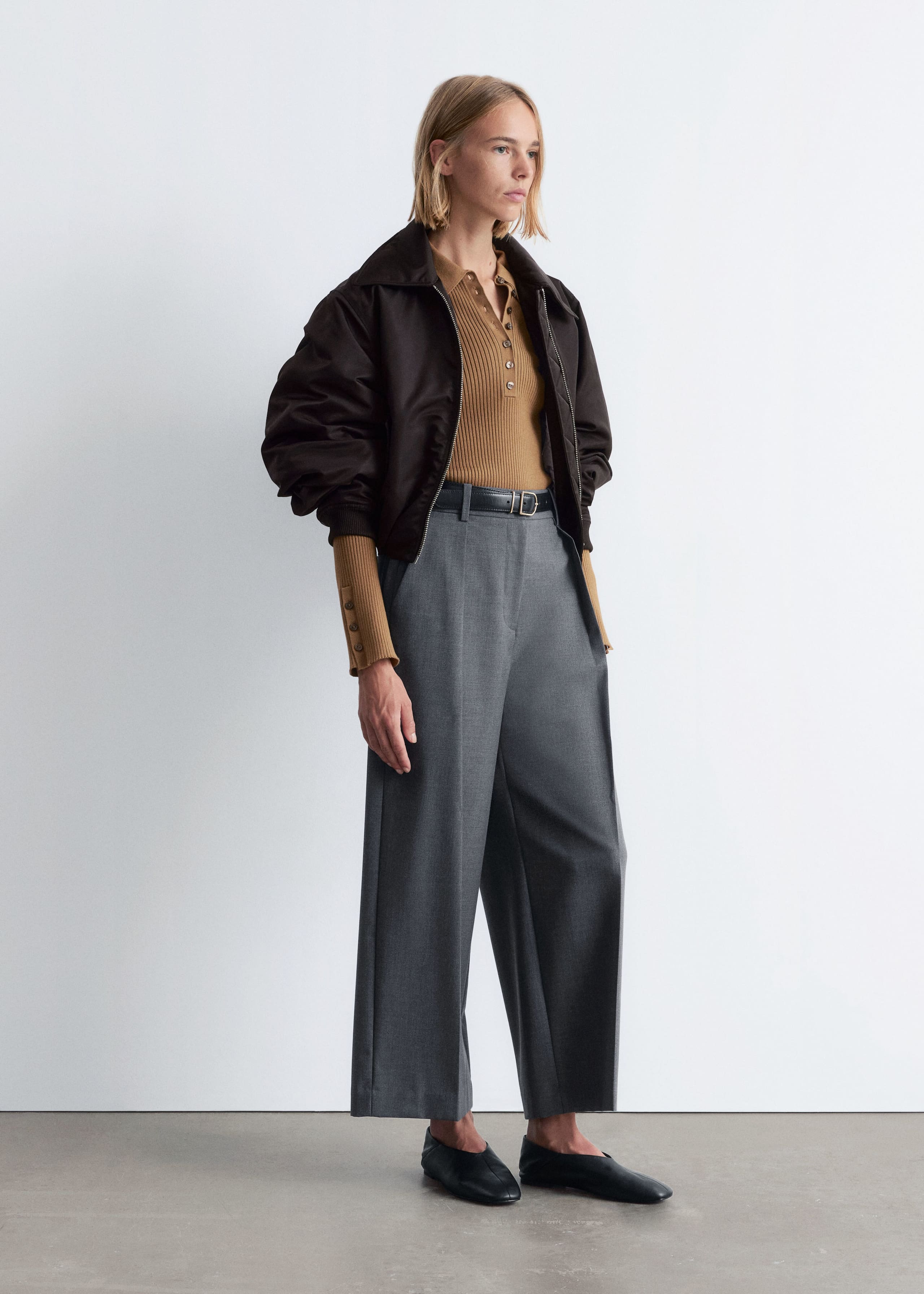 Image of Tailored Press-Crease Trousers
