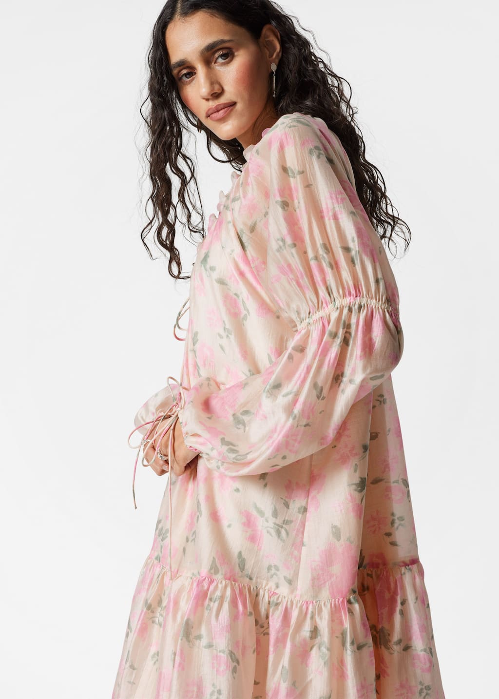 Image of Flounced Mini Dress