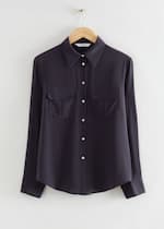 Dark Blue Silk