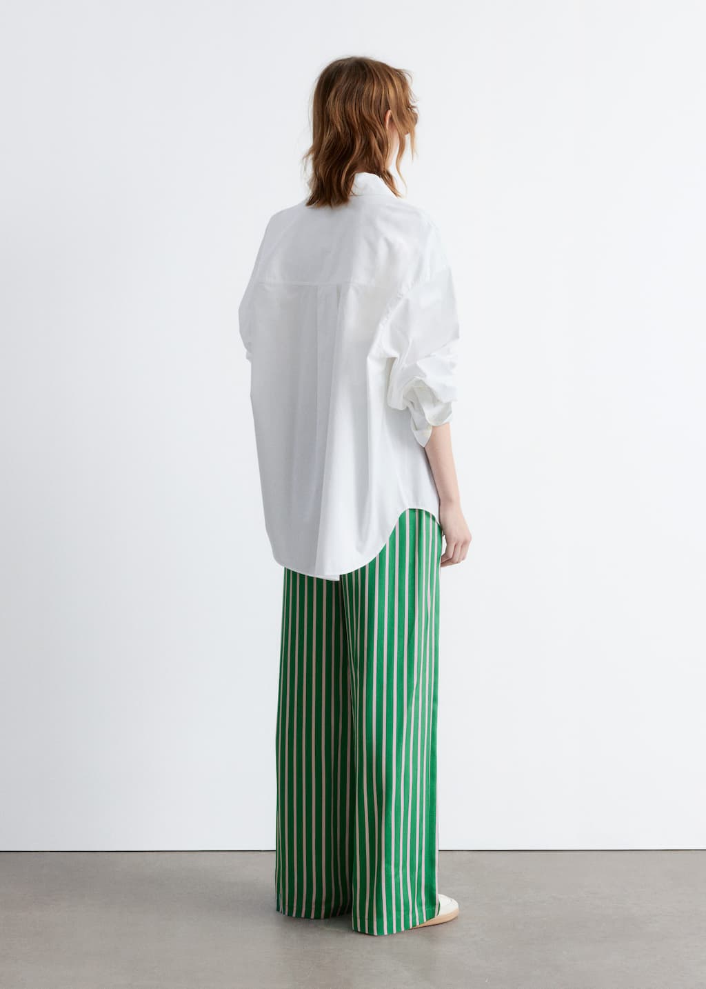 Image of Drawstring Satin Trousers
