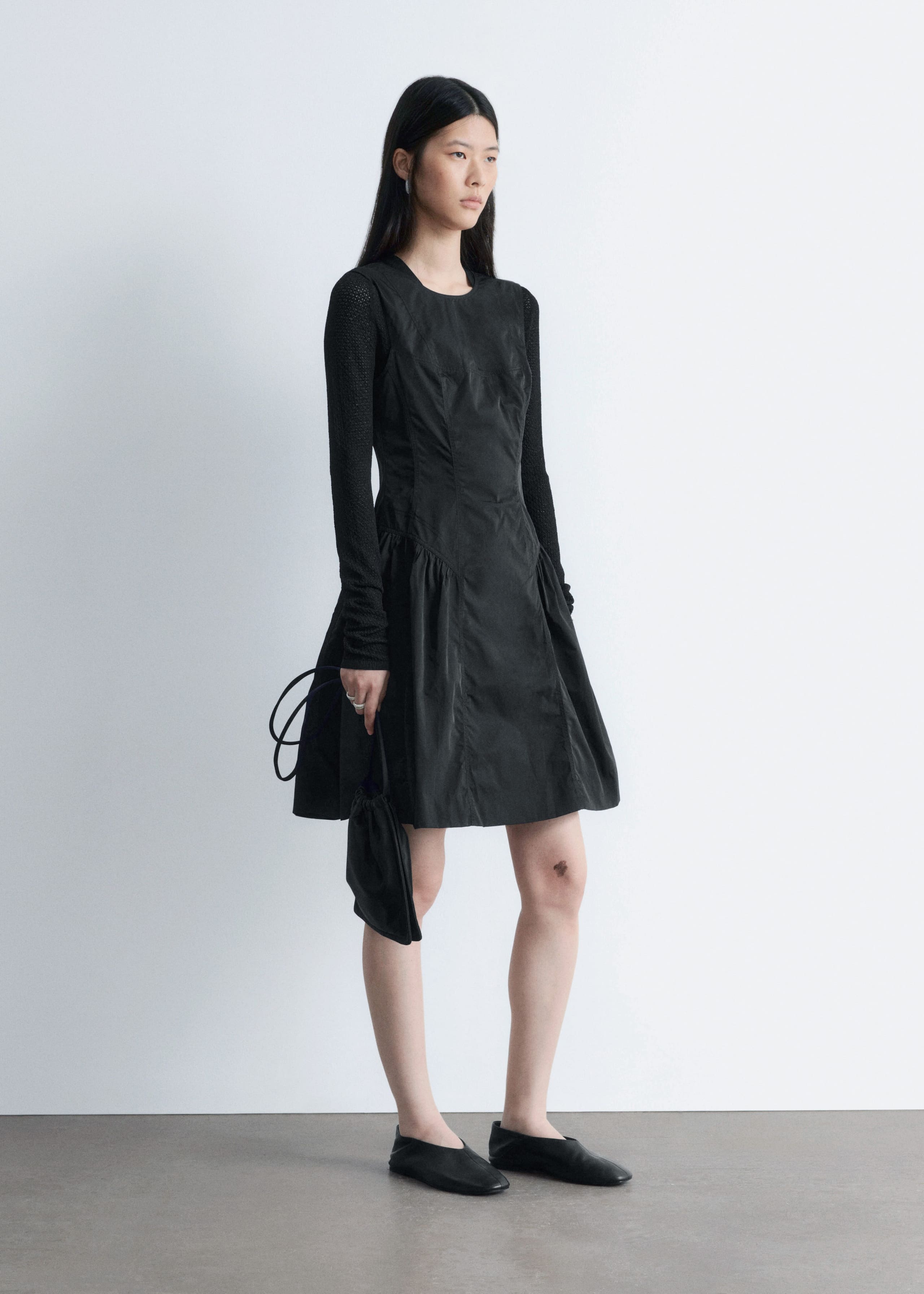 Image of Peplum Mini Dress