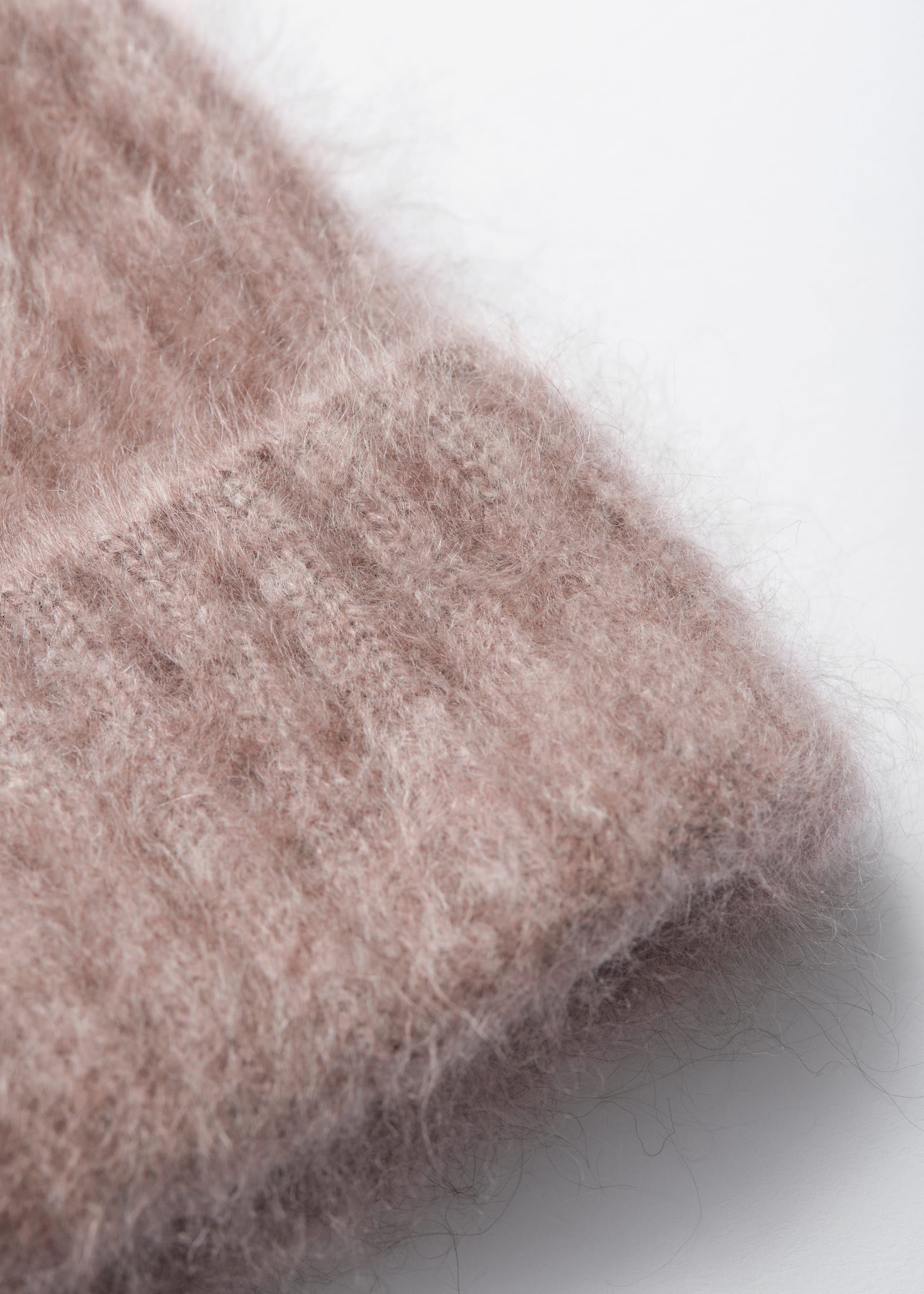Größeres Bild anzeigen: Pure Brushed-Cashmere Beanie - Graubraun - Ladies | H&M AT 2