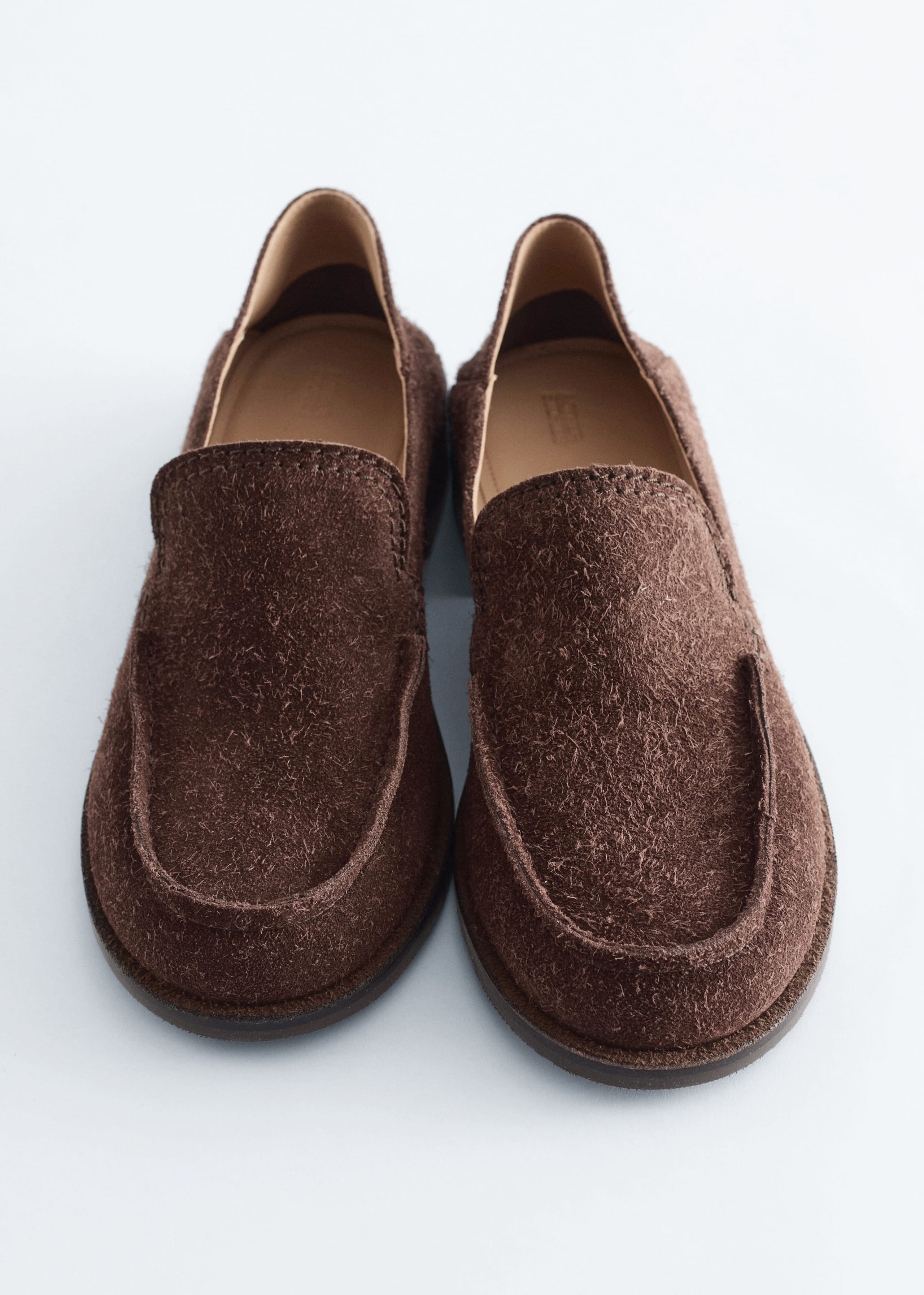 Image of Loafer aus gebürstetem Veloursleder