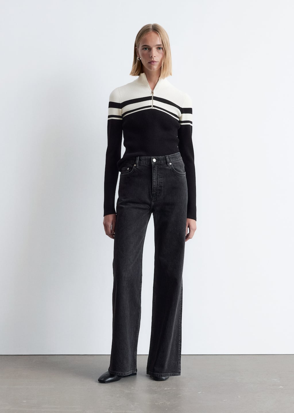 Image of Wide-Leg Jeans