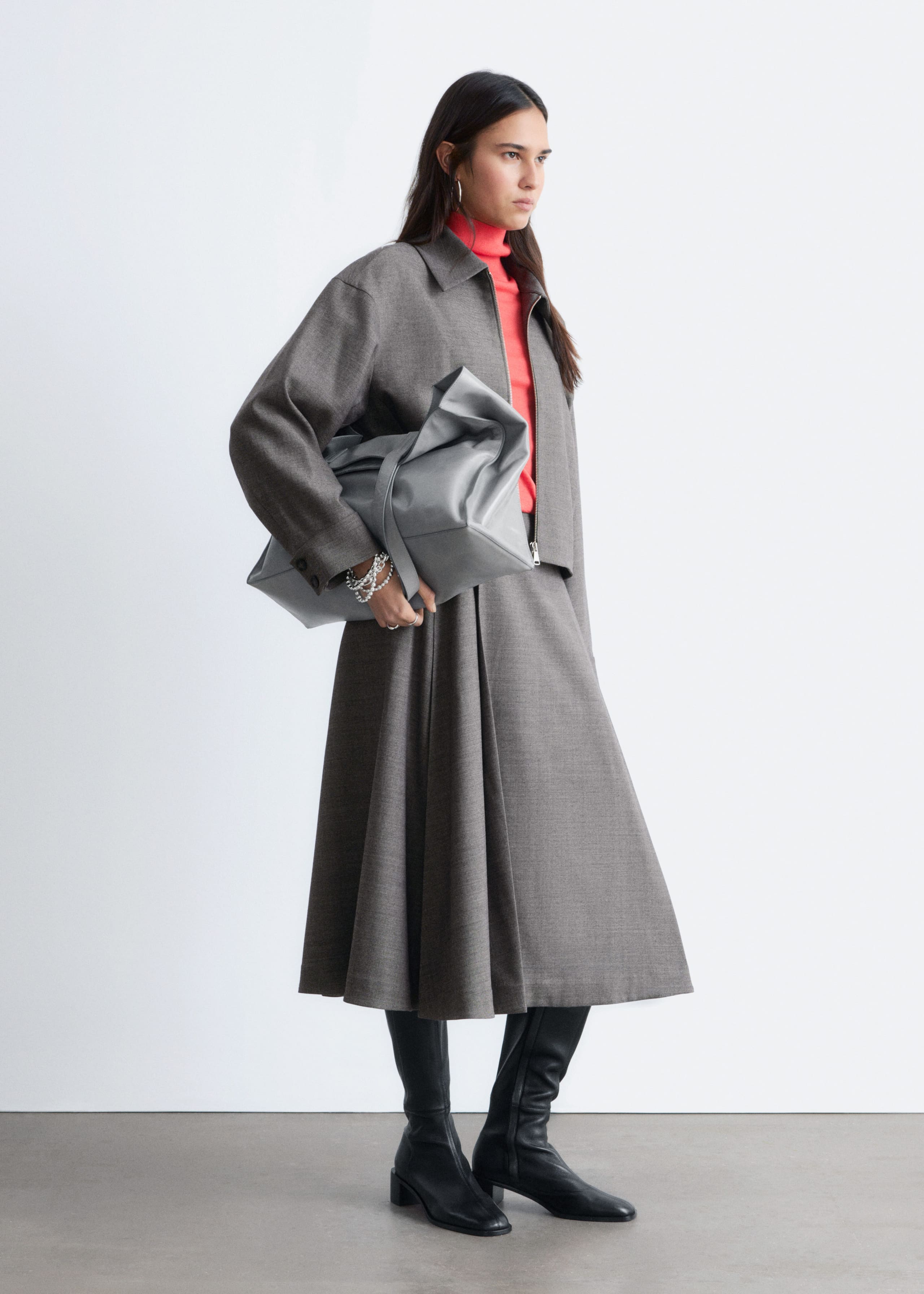 Image of Short Wool Jacket