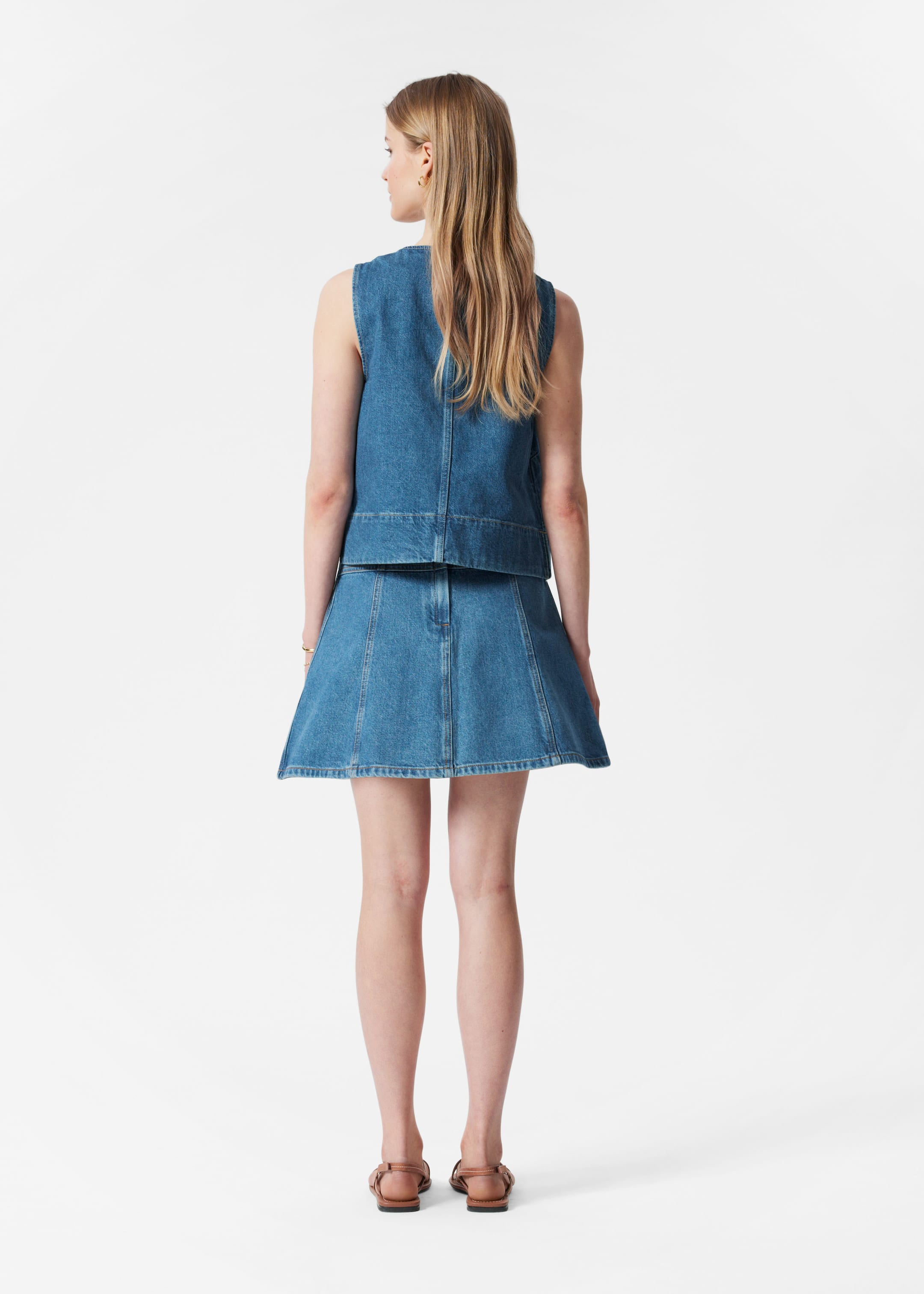 Visualizza immagine più grande: Minigonna in denim - Blu - DONNA | H&M IT 3