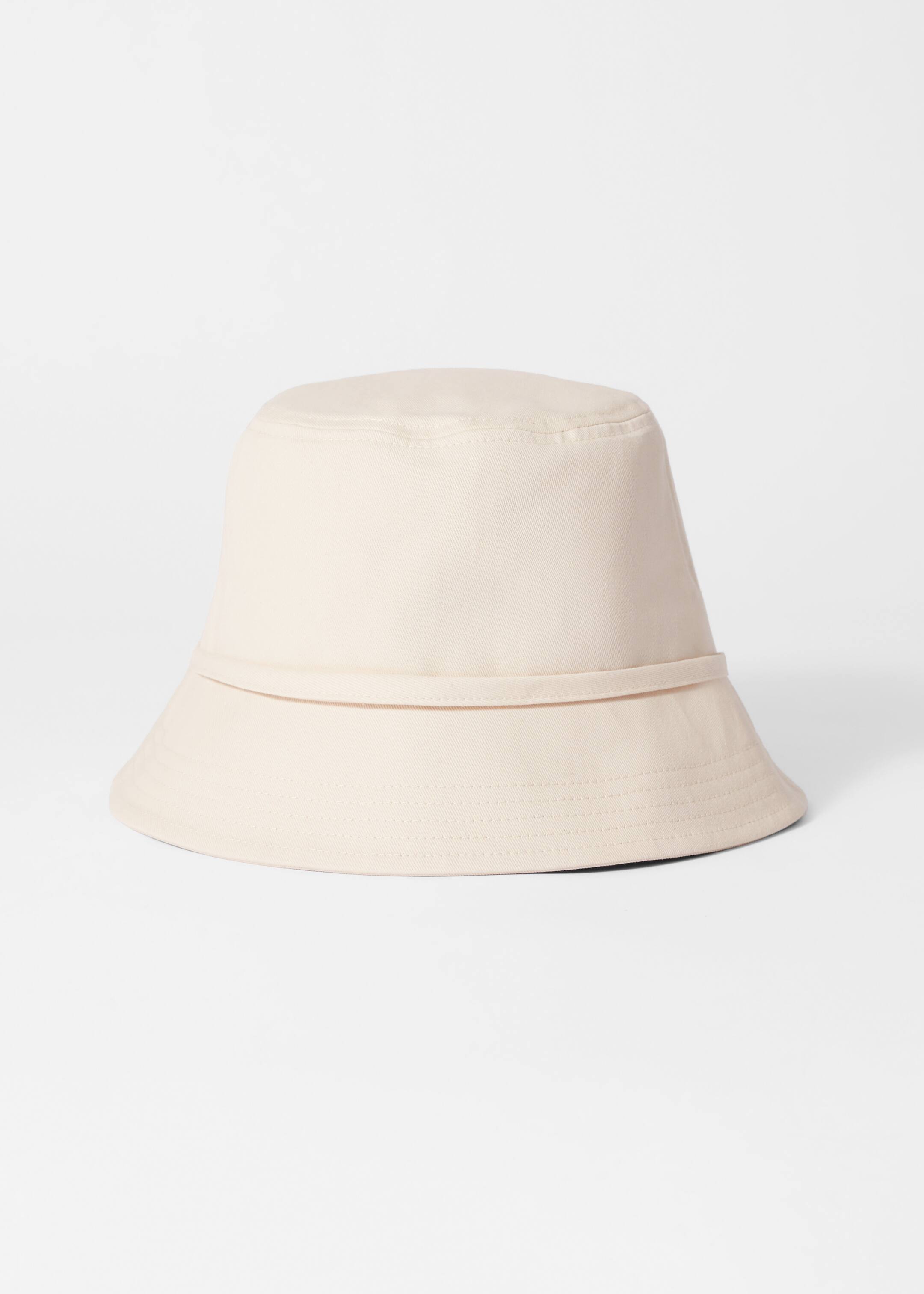 Zobacz większy obraz: Kapelusz bucket hat z kokardą - Kremowy - ONA | H&M PL 3