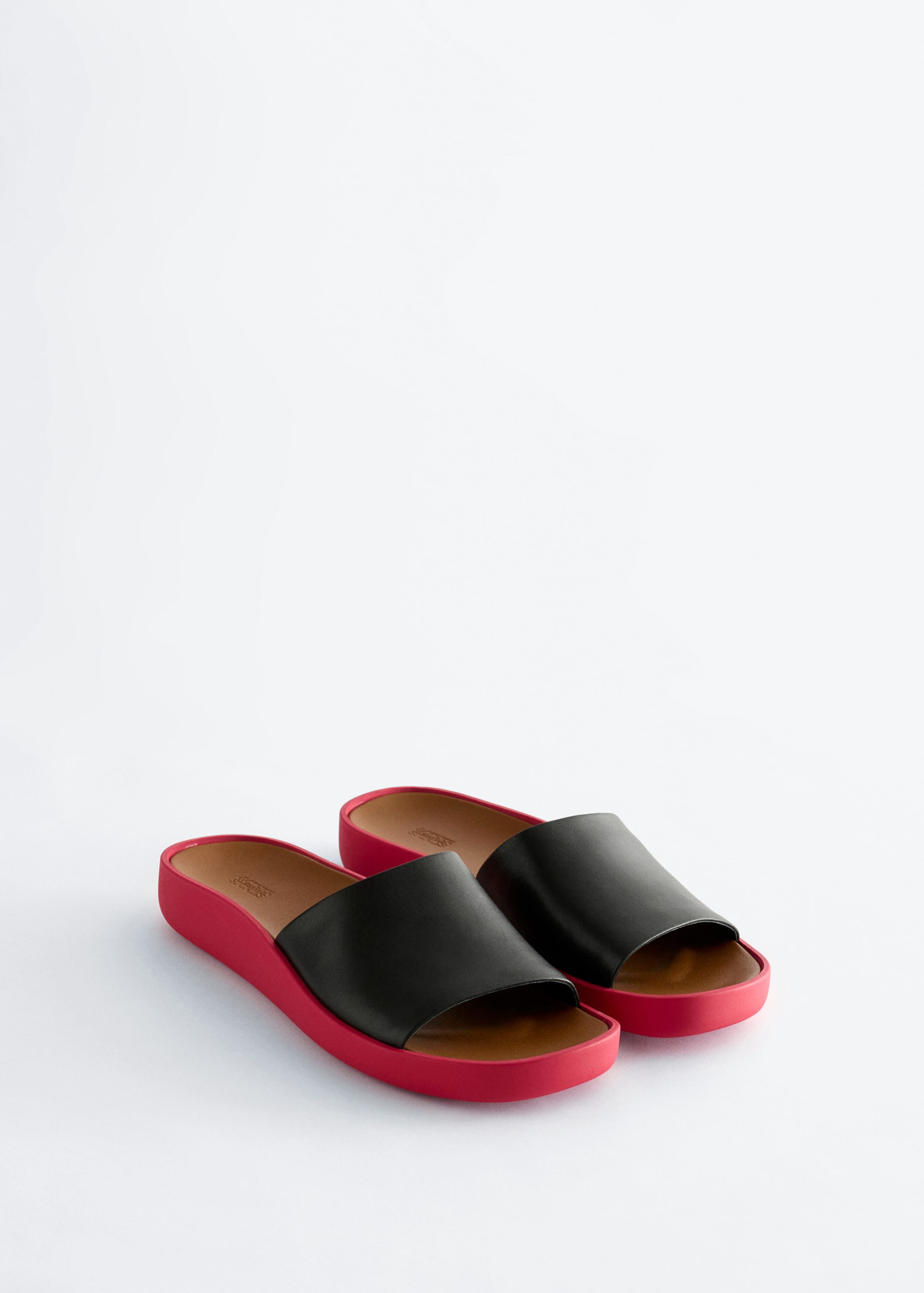 Image of Slip-On Leather Sandals