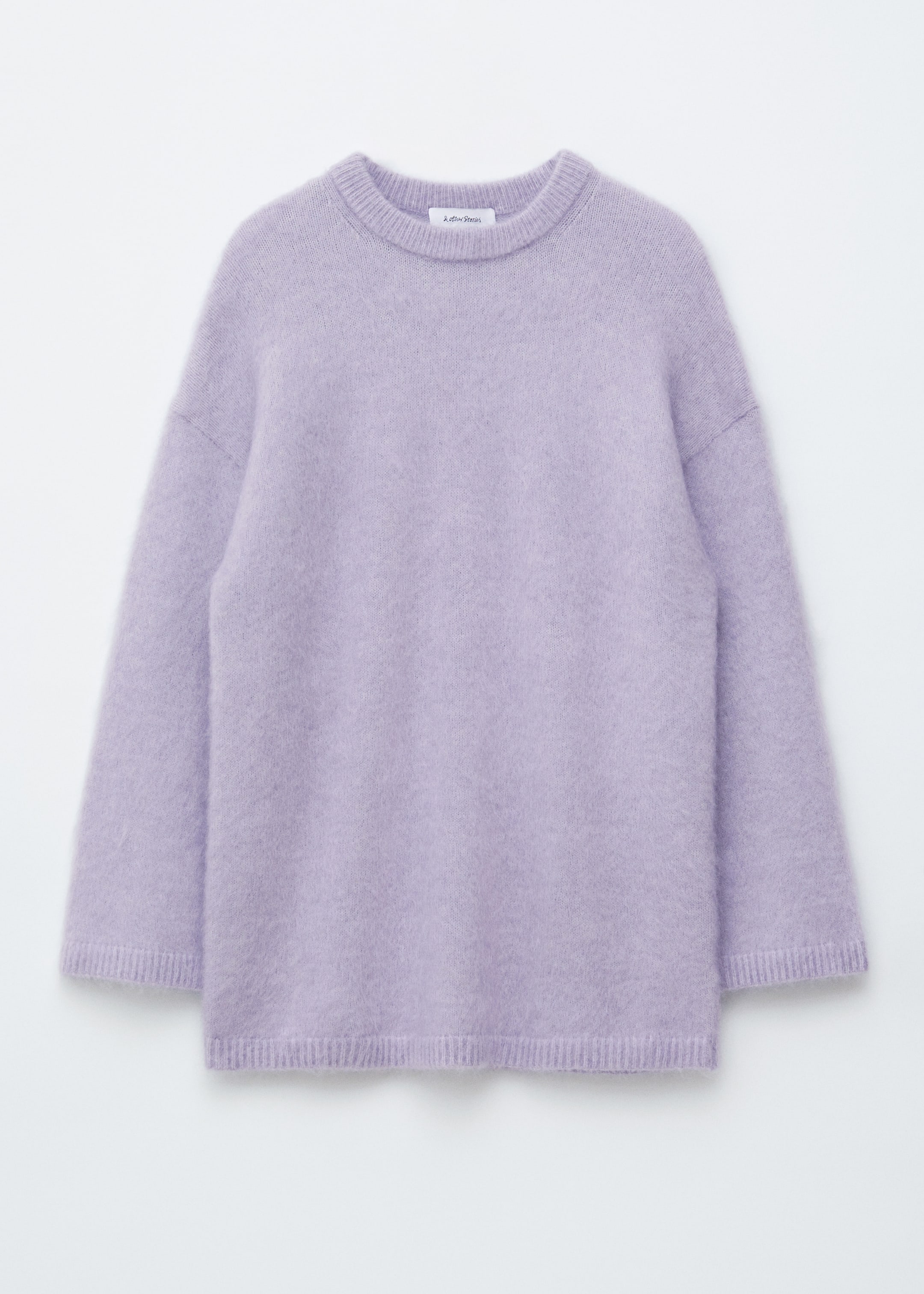 Visualizza immagine più grande: Pullover oversize in misto mohair - Lilla - DONNA | H&M IT 1