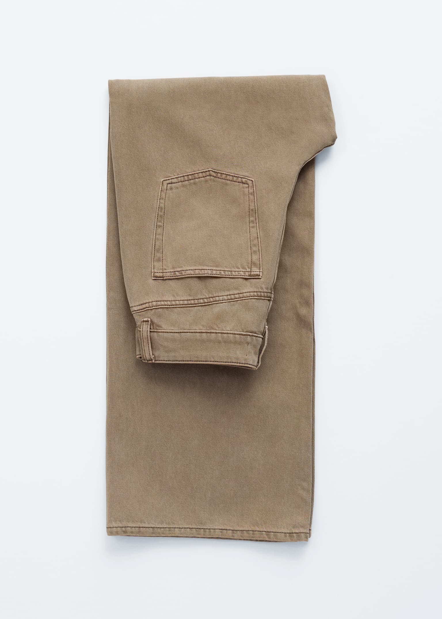 Relaxed Wide-Leg Jeans - Kakigroen/Roestbruin/Beige/Black/Lichtgeel/Light blue/Roze - 5