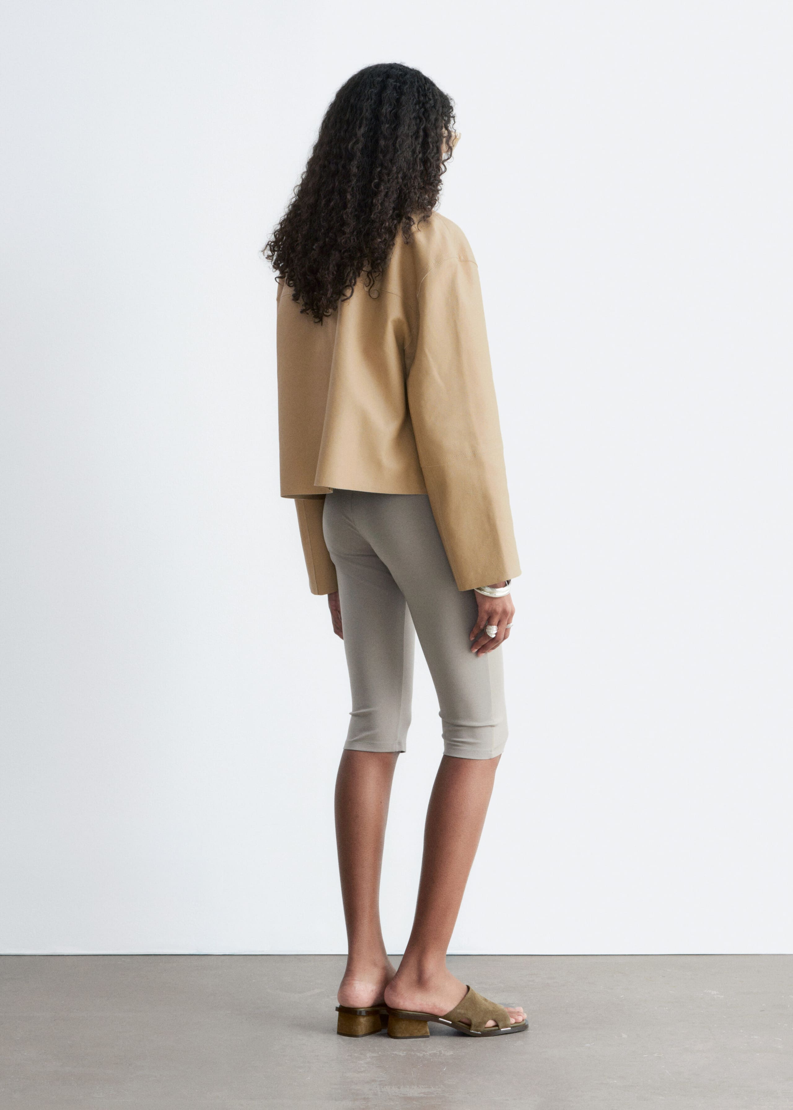 Image of Slim Capri Trousers