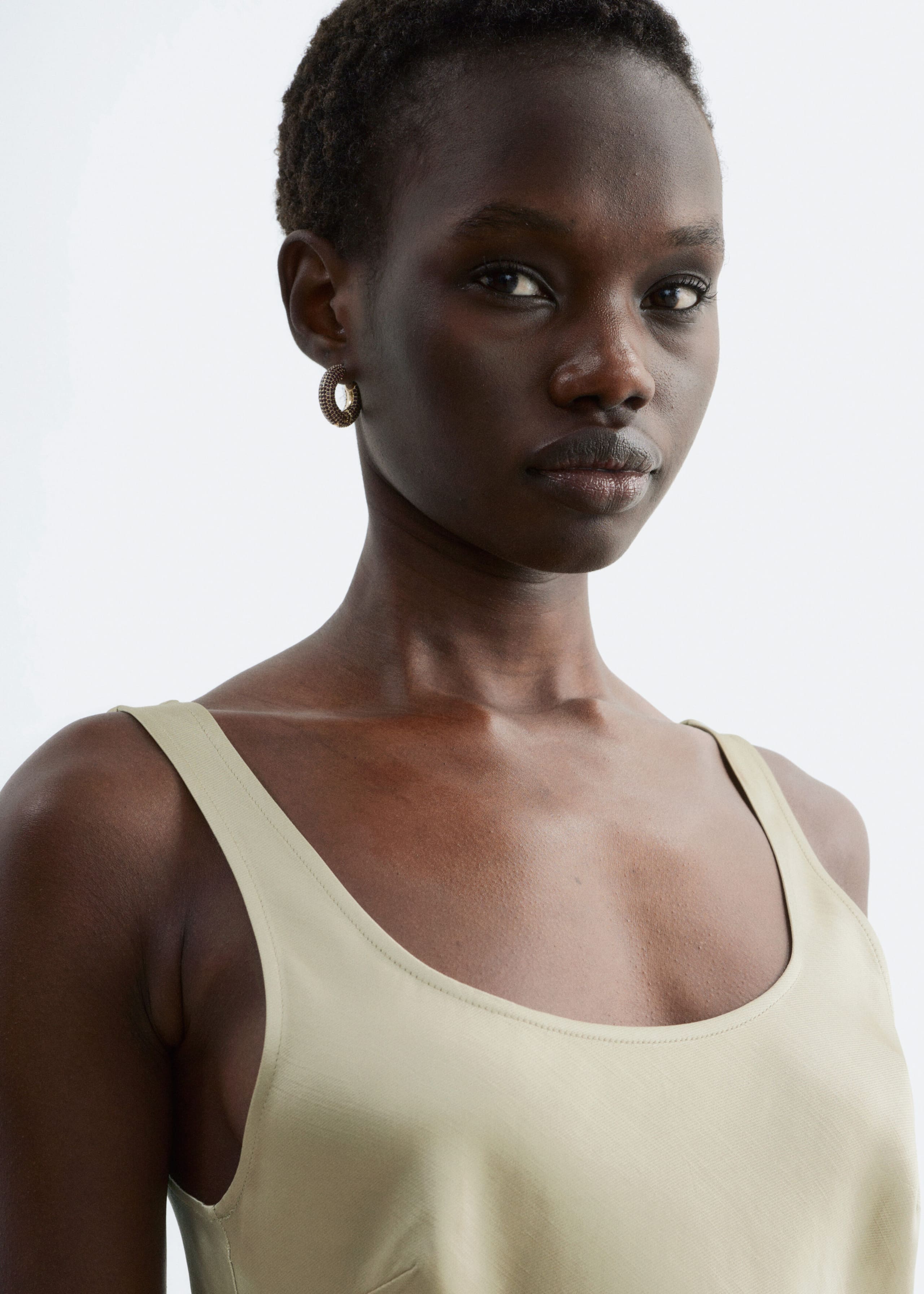 Image of Satin Slip Mini Dress