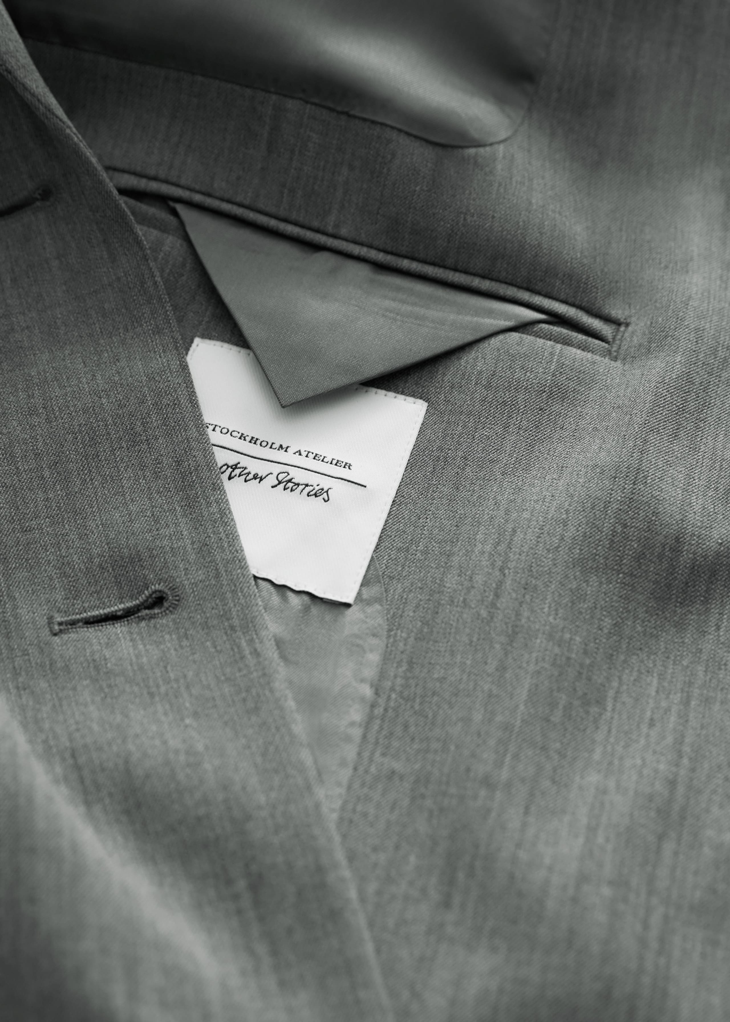 Einreihiger Blazer - {{variantName}} - Beschreibendes Detail