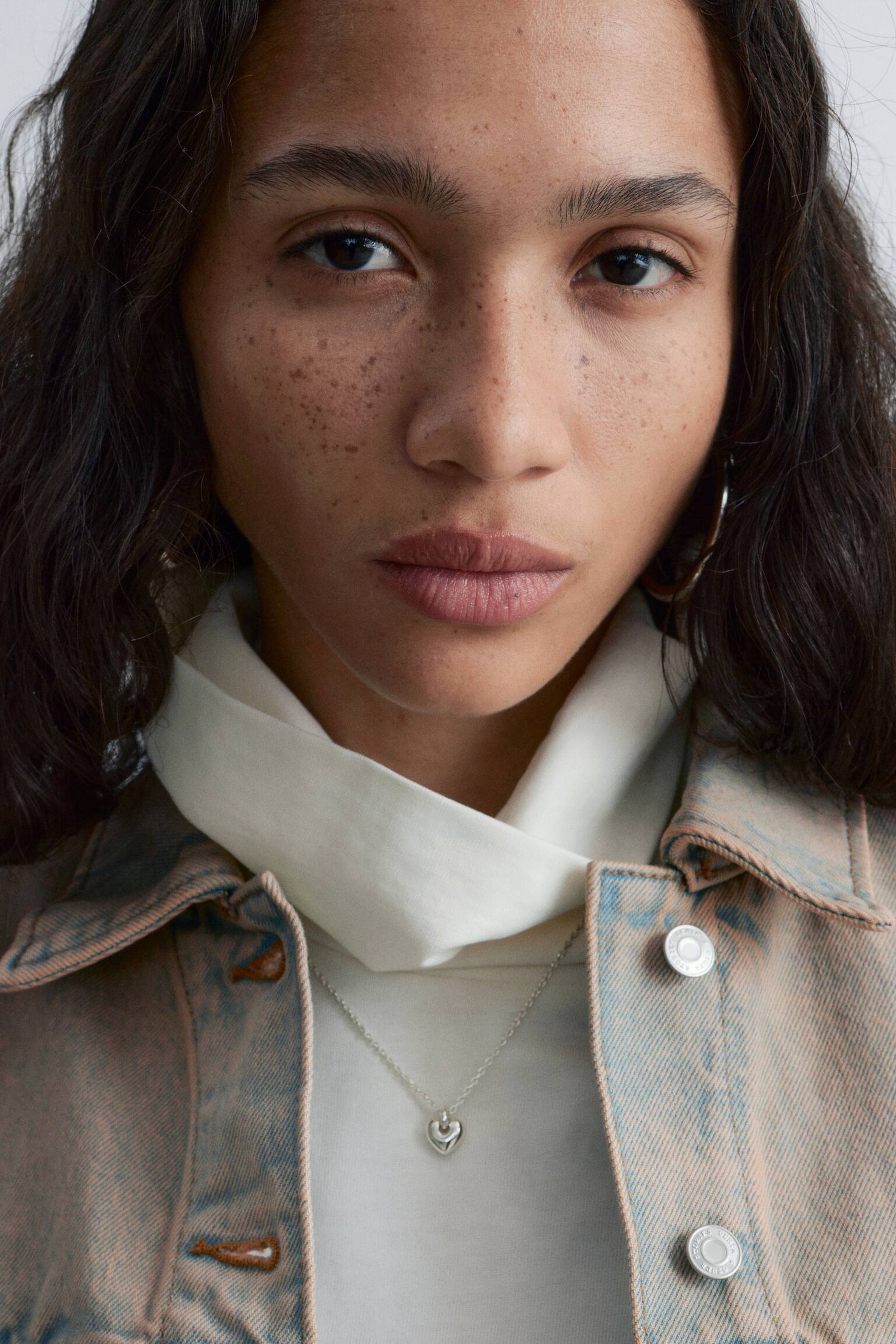 Collana con ciondolo a cuore - Argento/Oro - 1