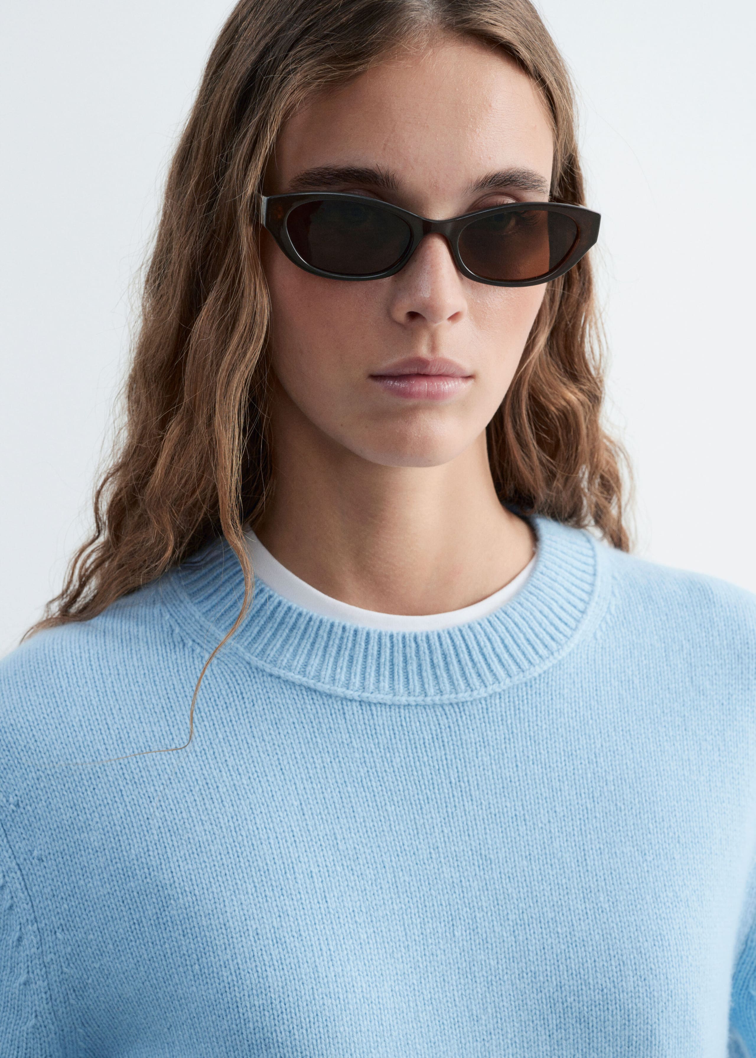 Cashmere-Blend Jumper - Red - Lookbook