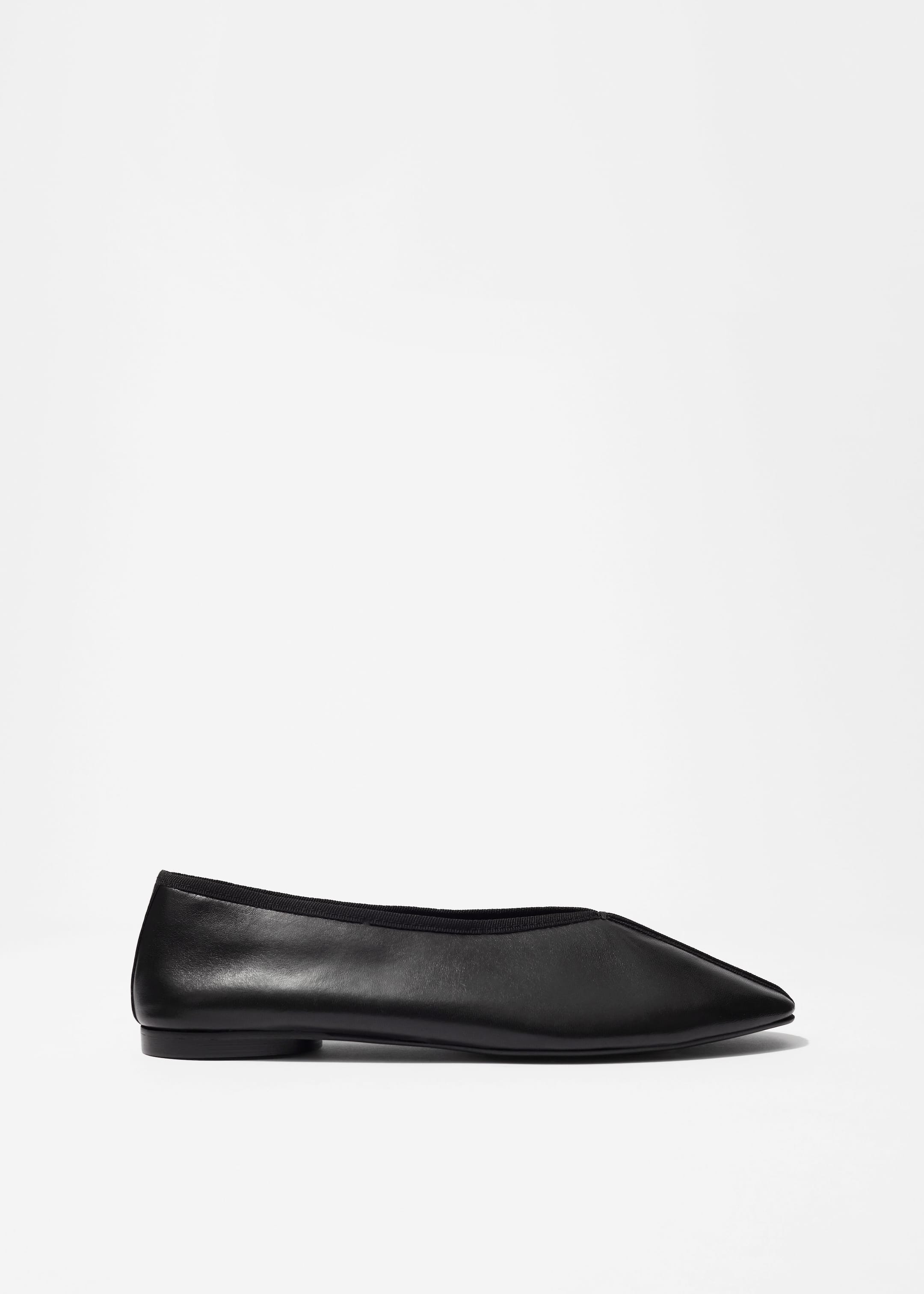 Ingrandisci l'immagine: Almond-Toe Ballerina Flats - Black - DONNA | H&M CH 1