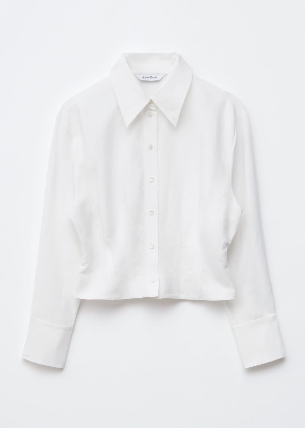 Image of Camisa de corte ajustado a la cintura