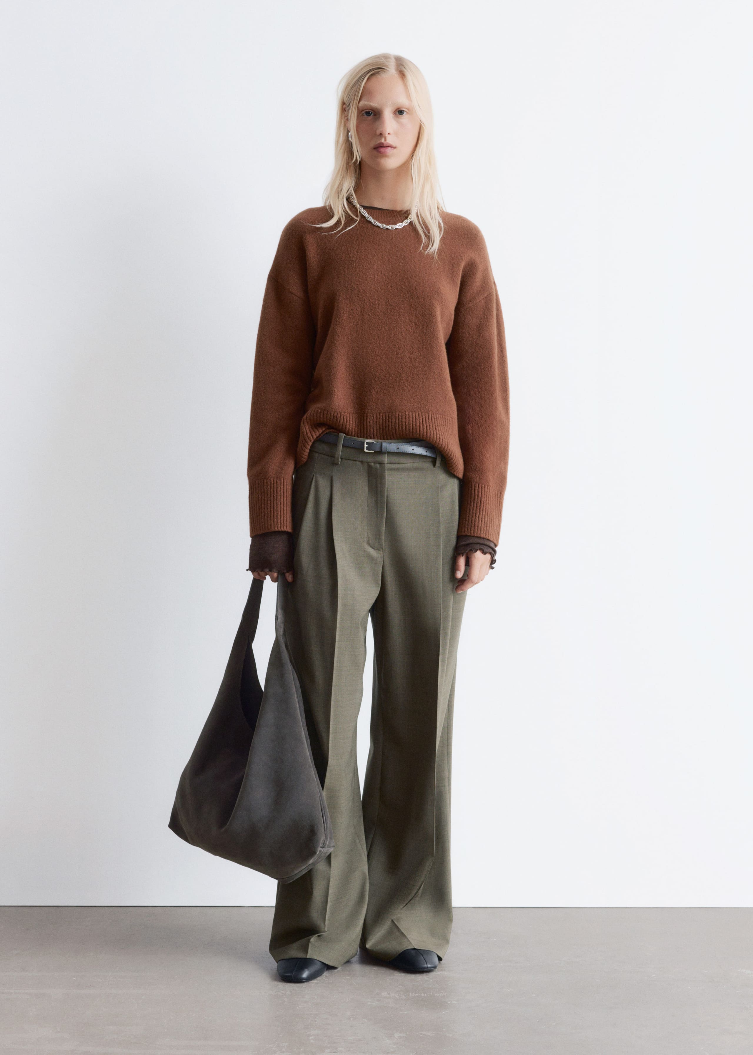 Image of Elegante Hose aus Wolle