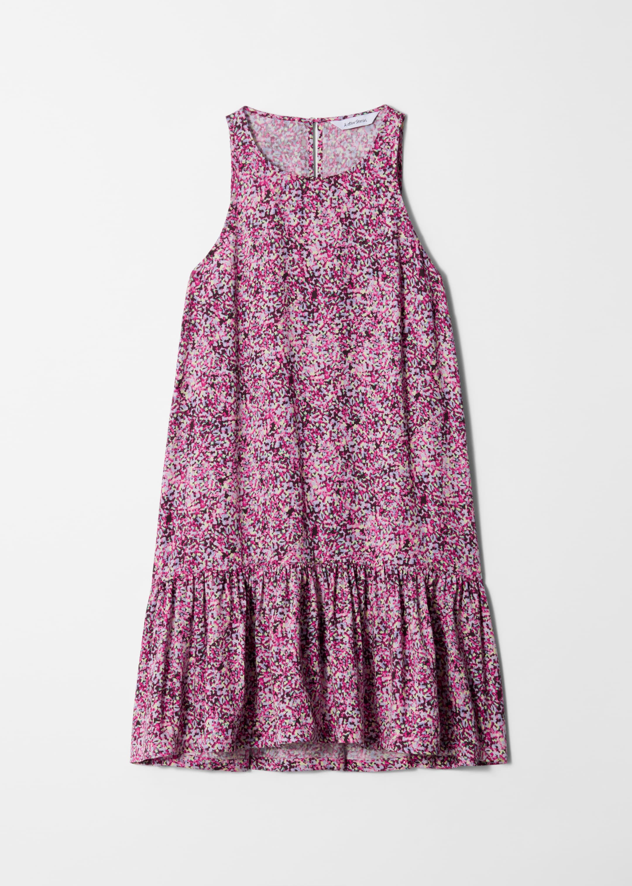 Visualizza immagine più grande: Mini abito con balza - Motivo rosa - DONNA | H&M IT 5