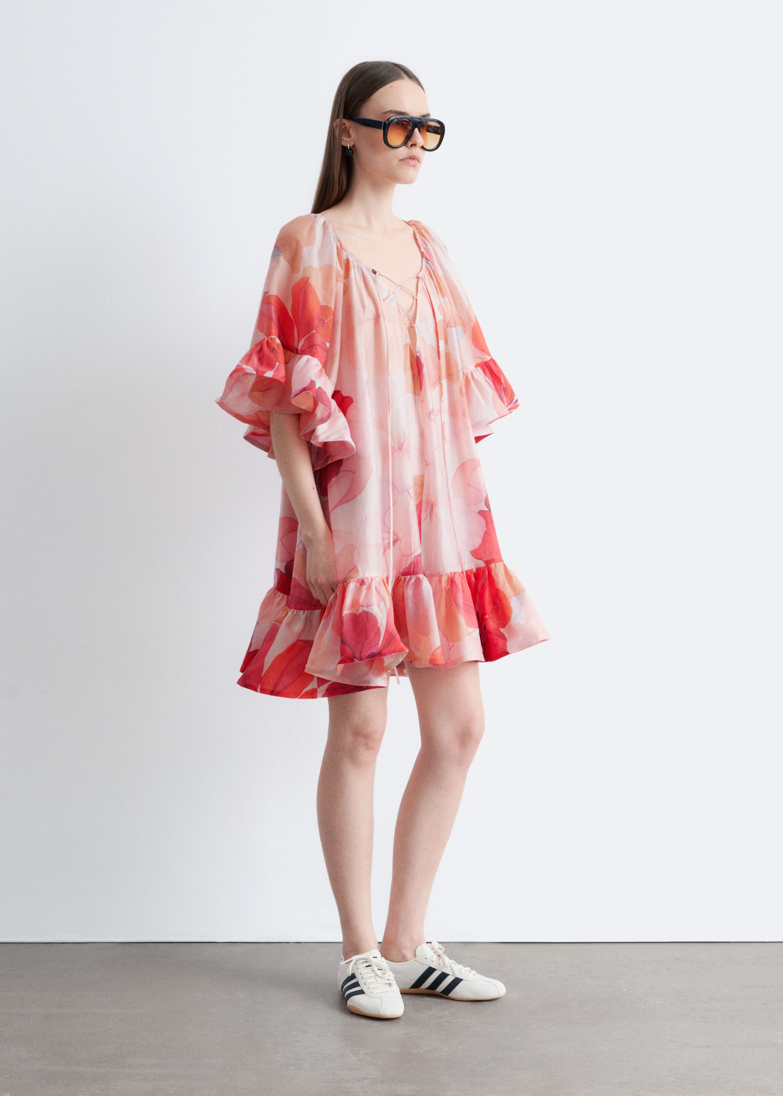 Image of Ruffle Mini Dress