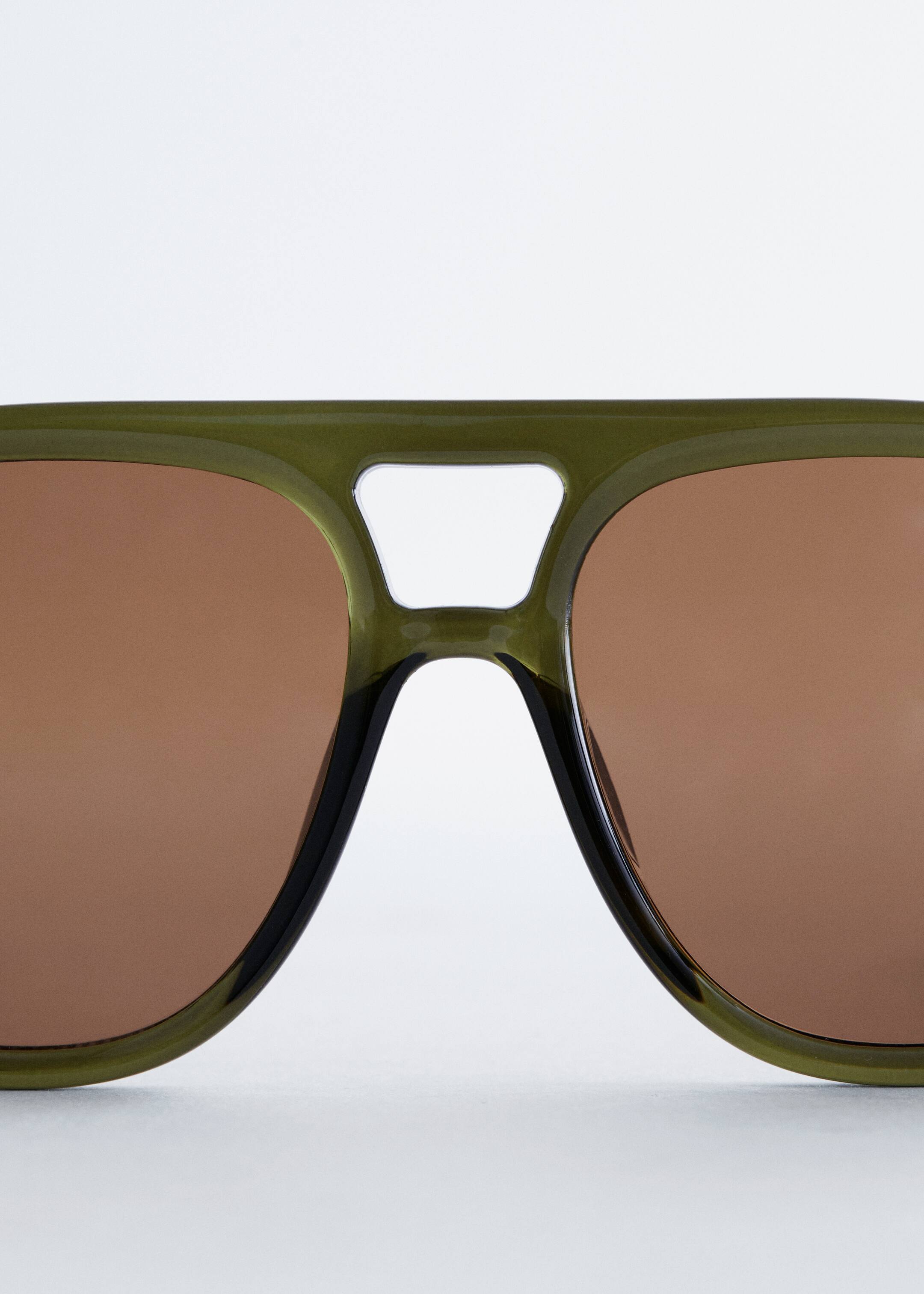 Ingrandisci l'immagine: Aviator-Frame Sunglasses - Green/Brown - DONNA | H&M CH 4