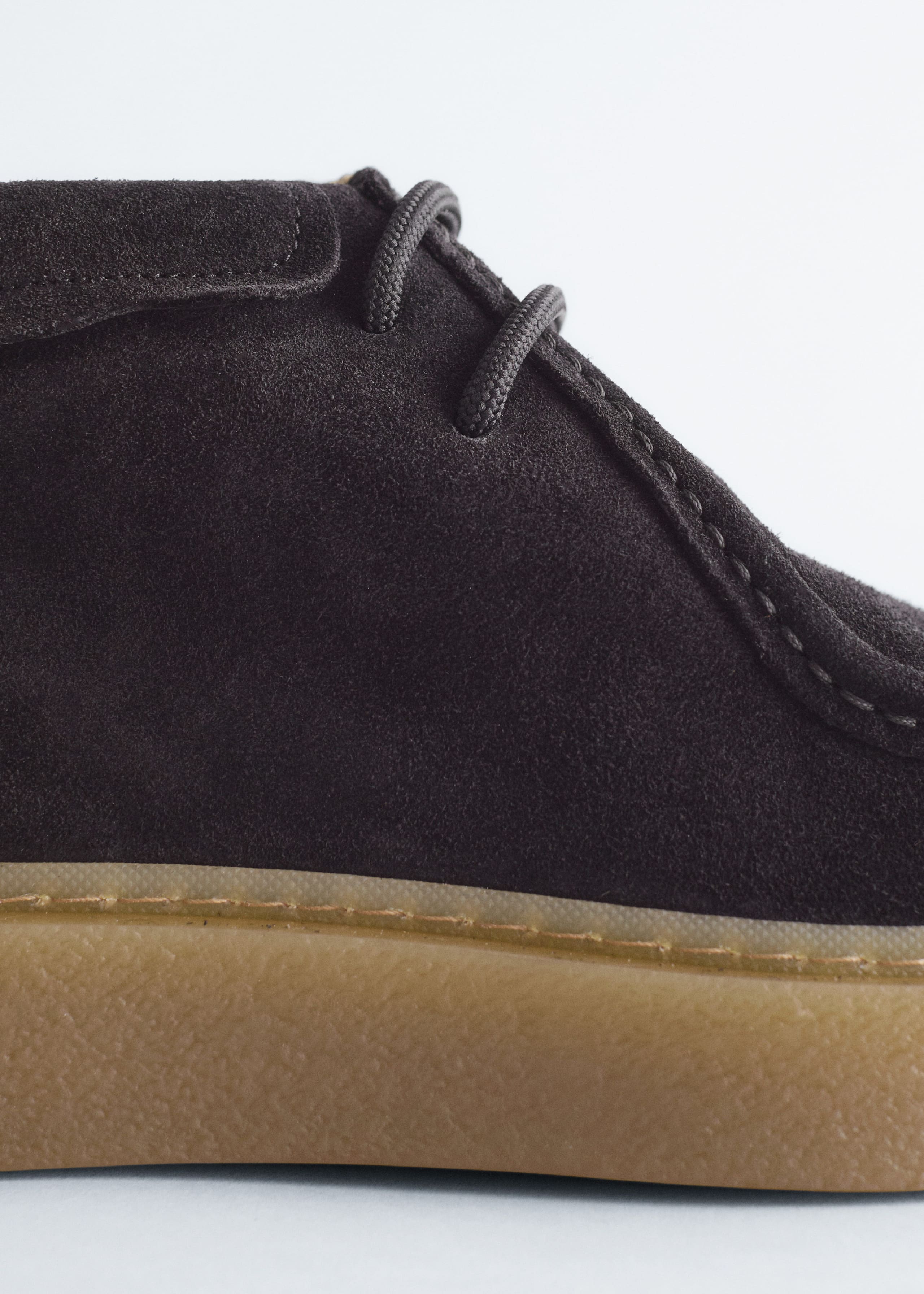 Image of Platform Suede Desert Boots