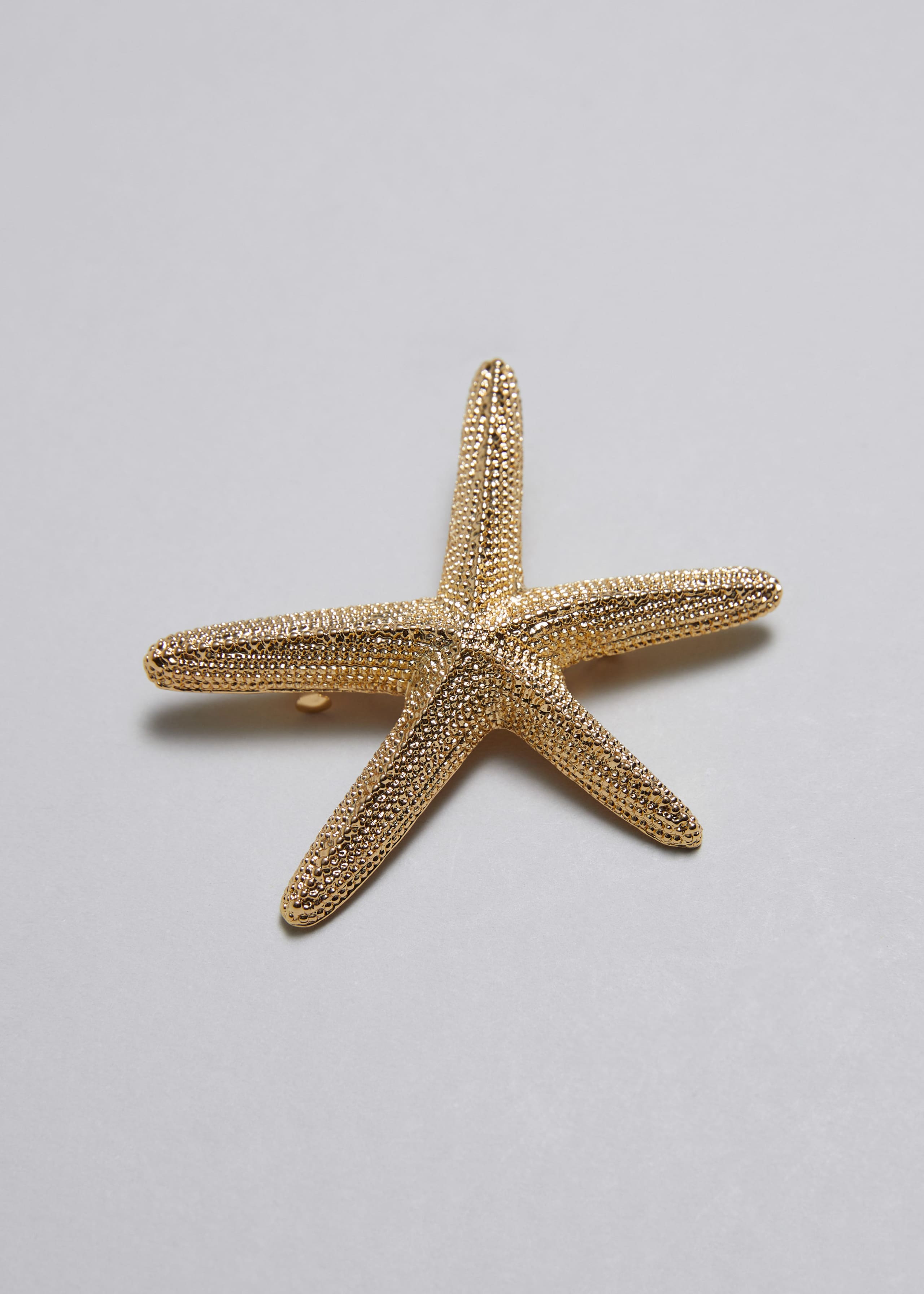 Starfish Hair Clip - Gold - Still Life