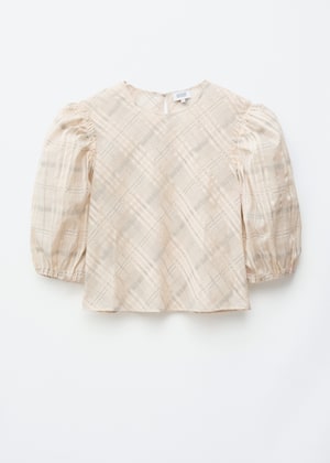 Beige/Tartan
