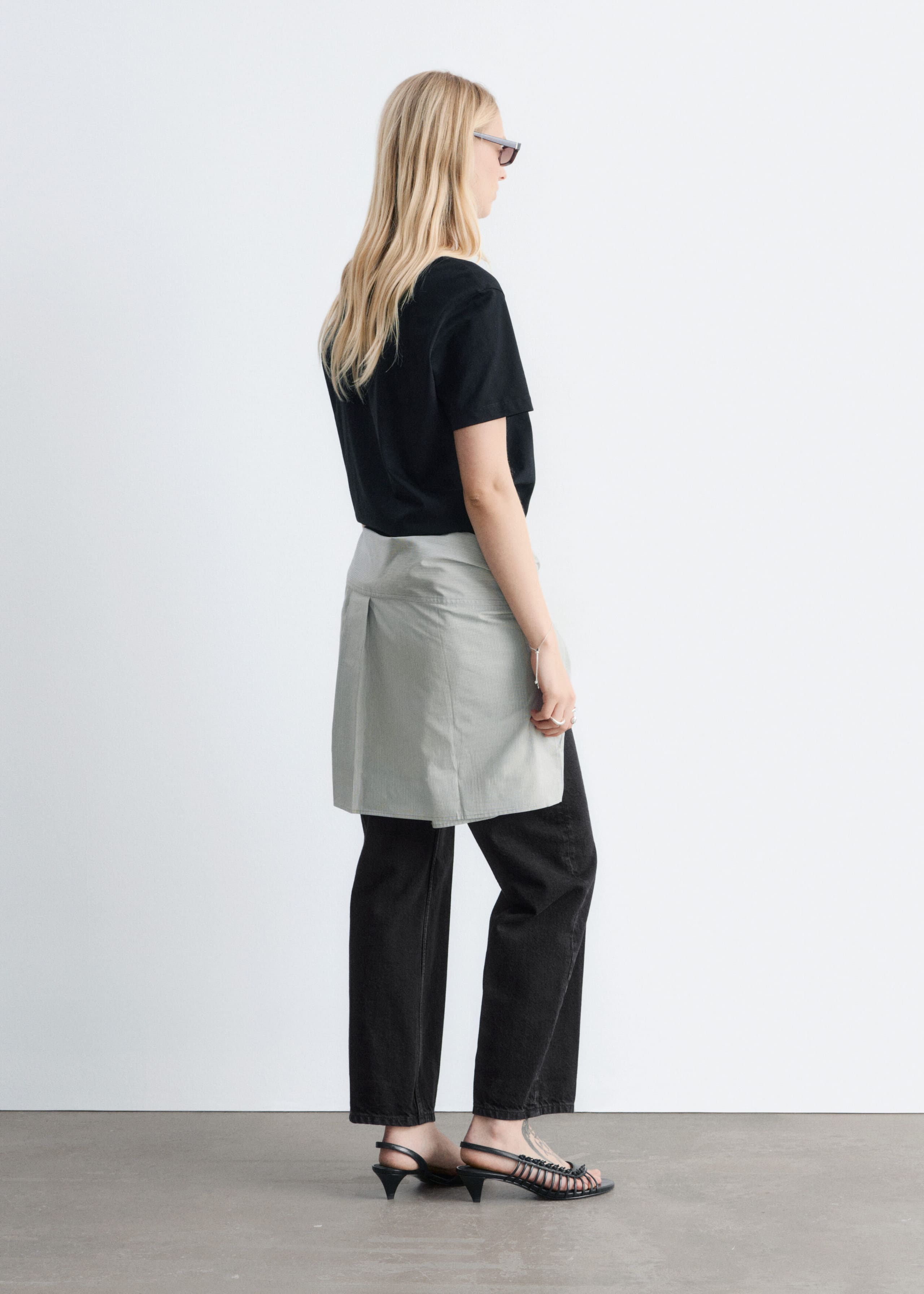 Image of Cotton Crew-Neck T-Shirt