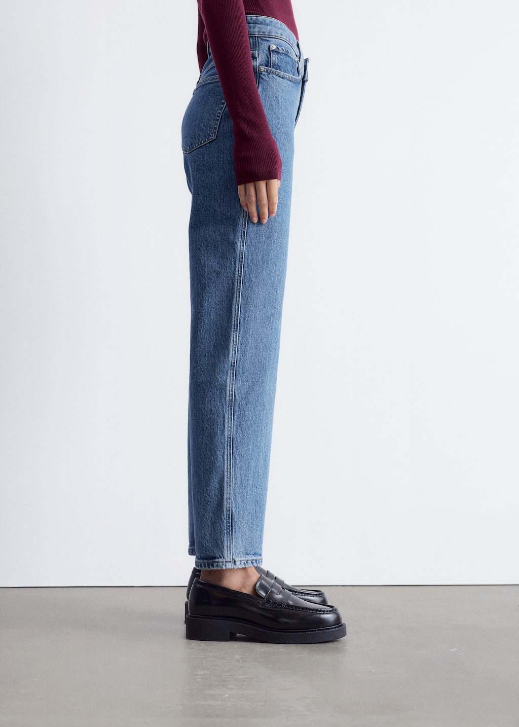 Image of Verkürzte Jeans mit schmalem Bein