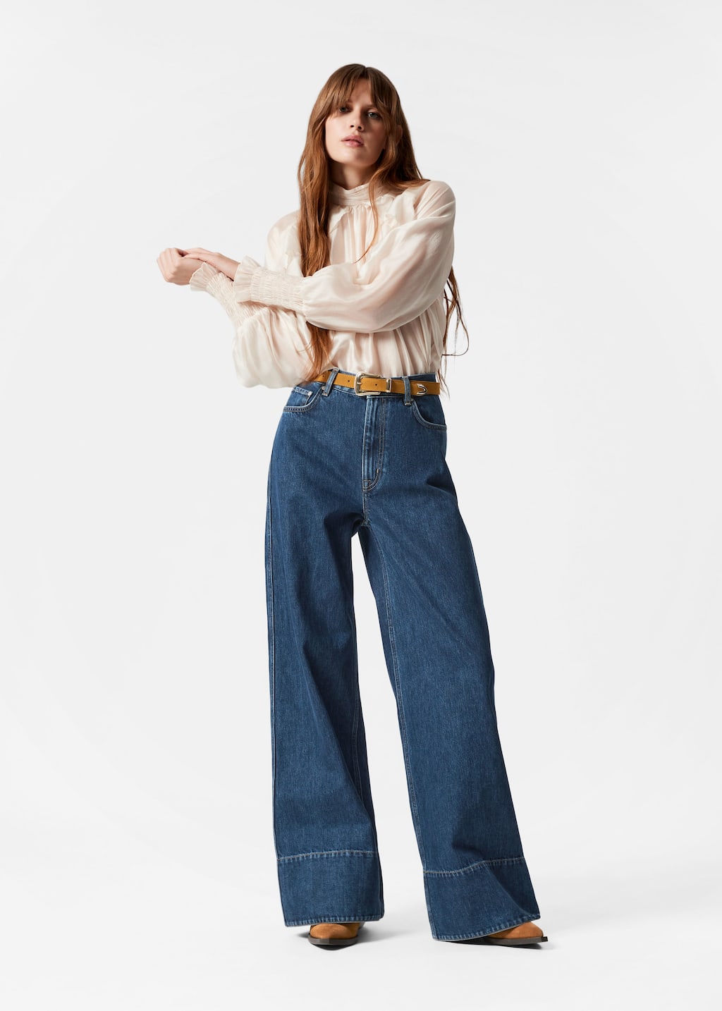 Image of Långa vida jeans