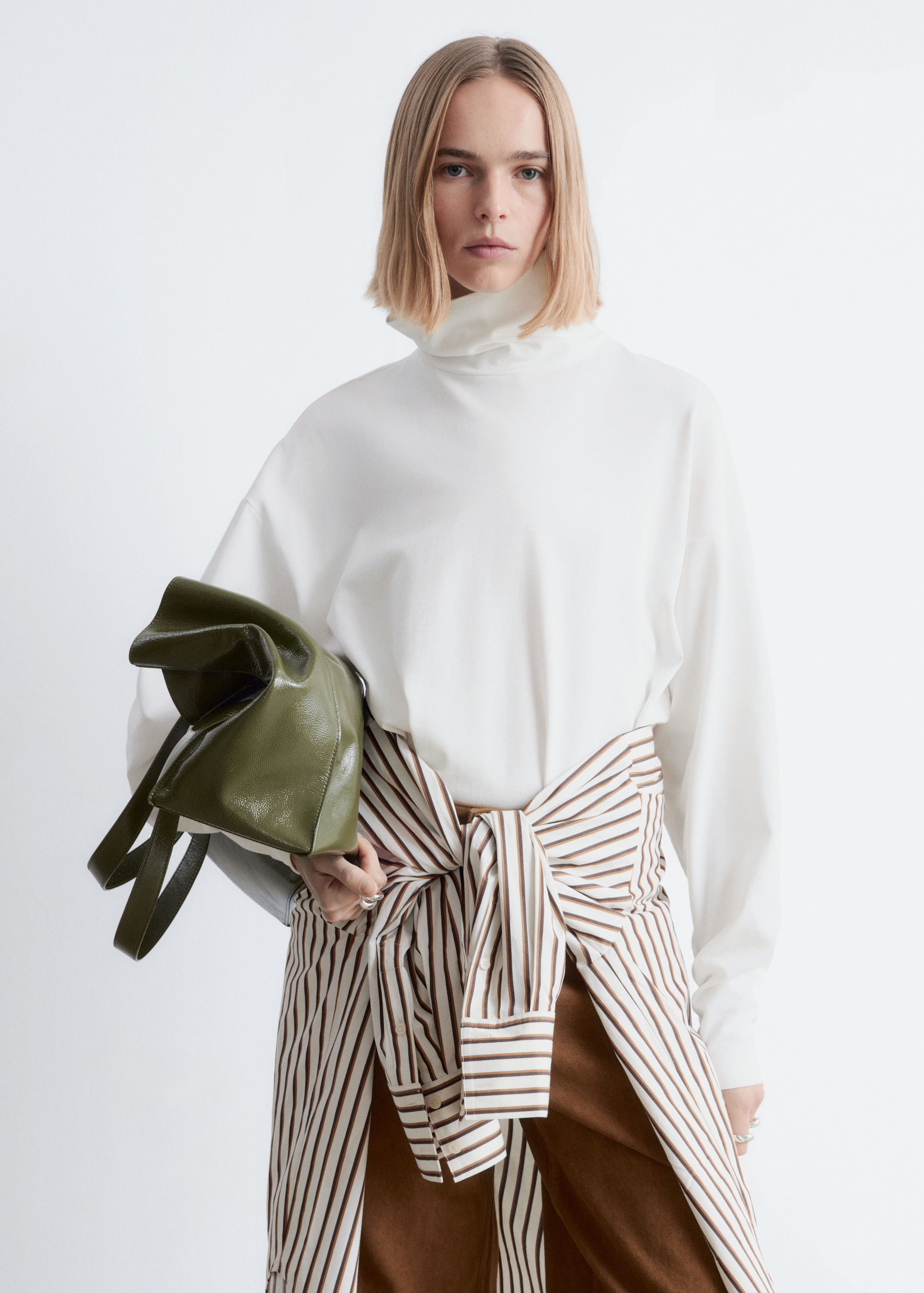 Image of Dolman Sleeve Turtleneck